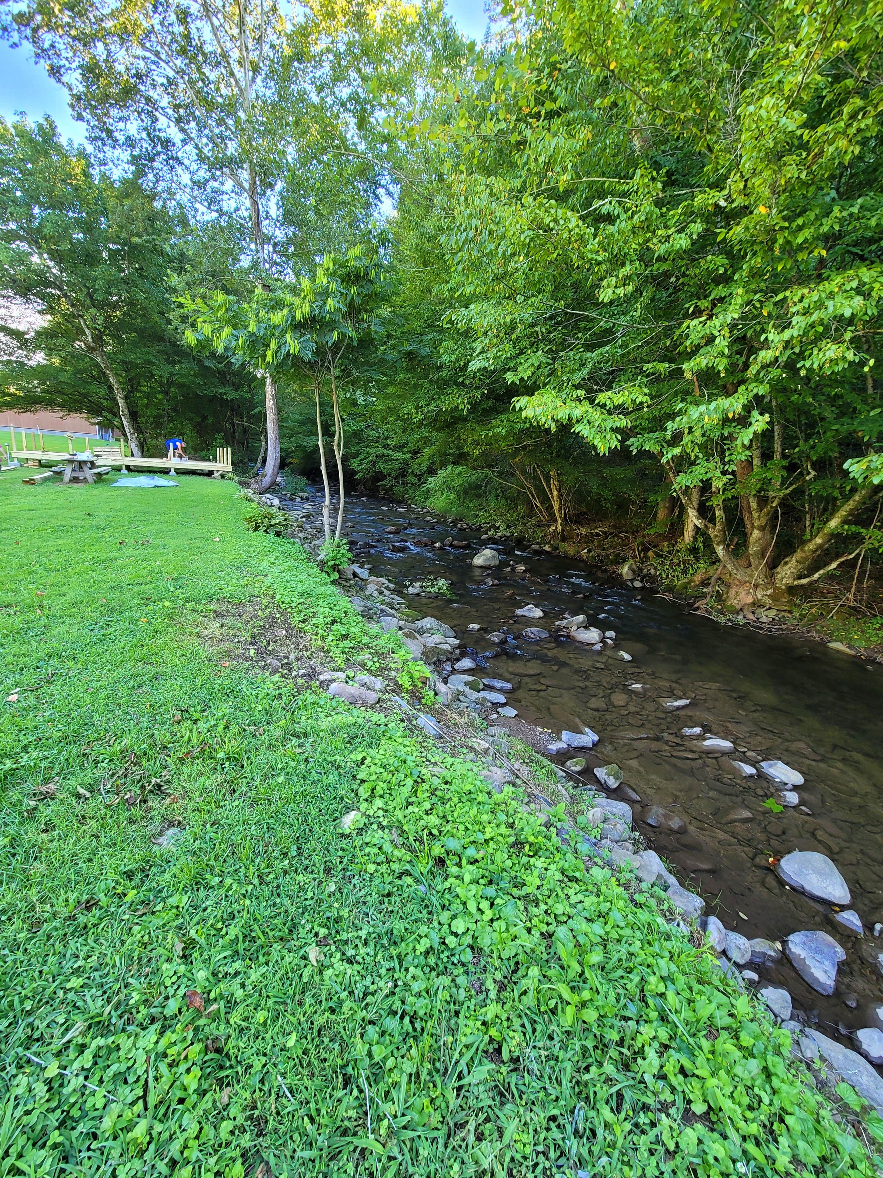 Camper-submitted photo at Creekside Stayz Glamping and camping in the Smokies near Del Rio, TN