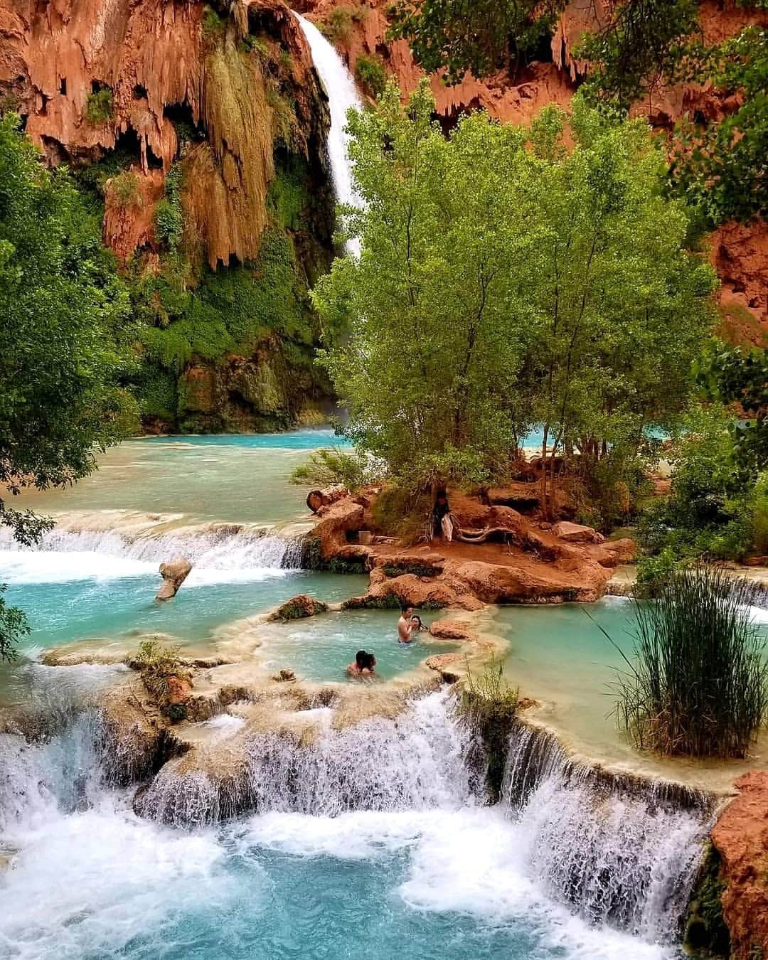 Camper-submitted photo at Havasu Falls near Supai, AZ