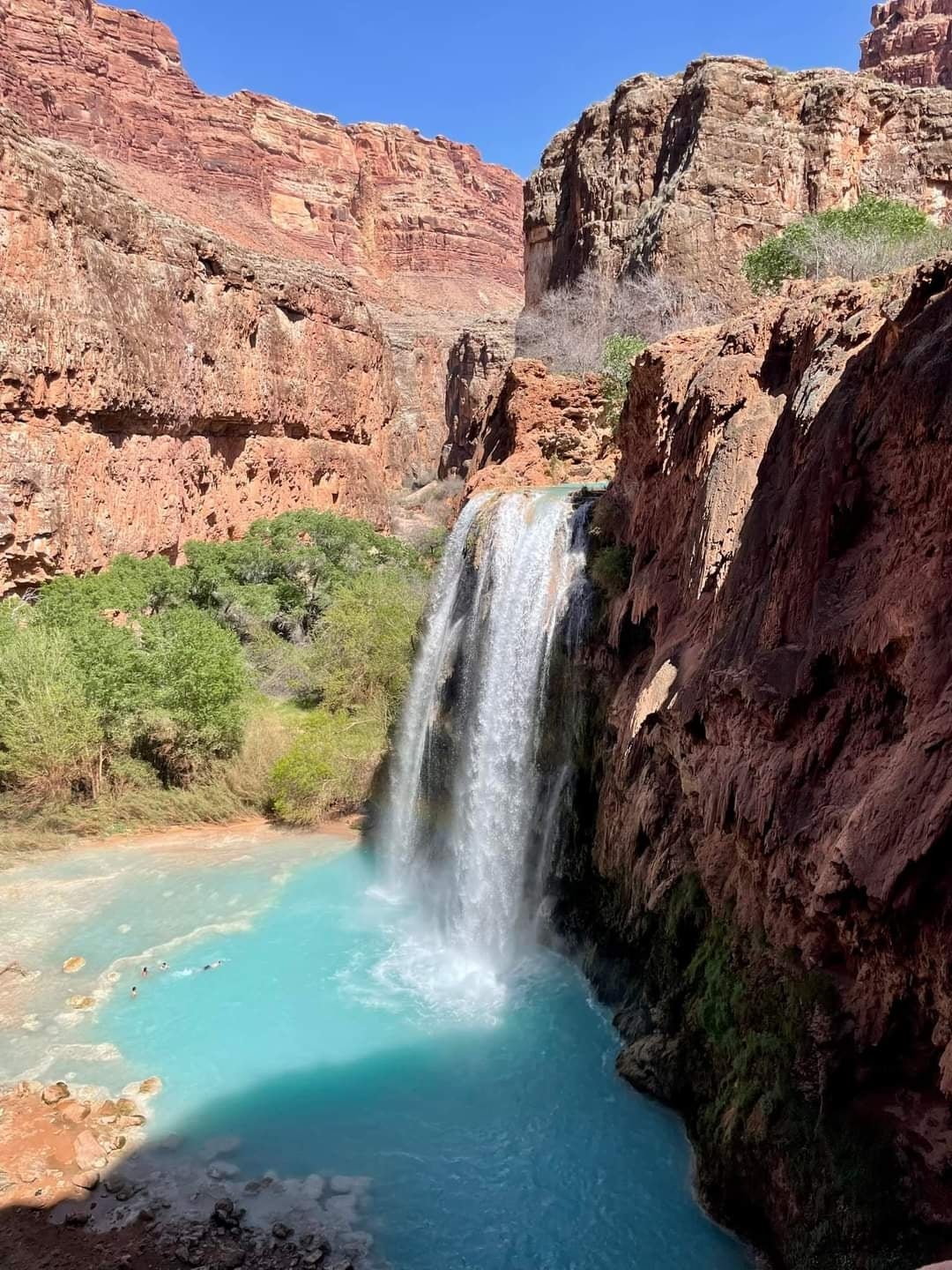 Camper submitted image from Havasu Falls - 1