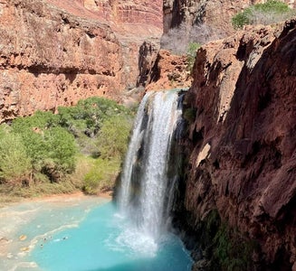 Camper-submitted photo from Havasu Falls