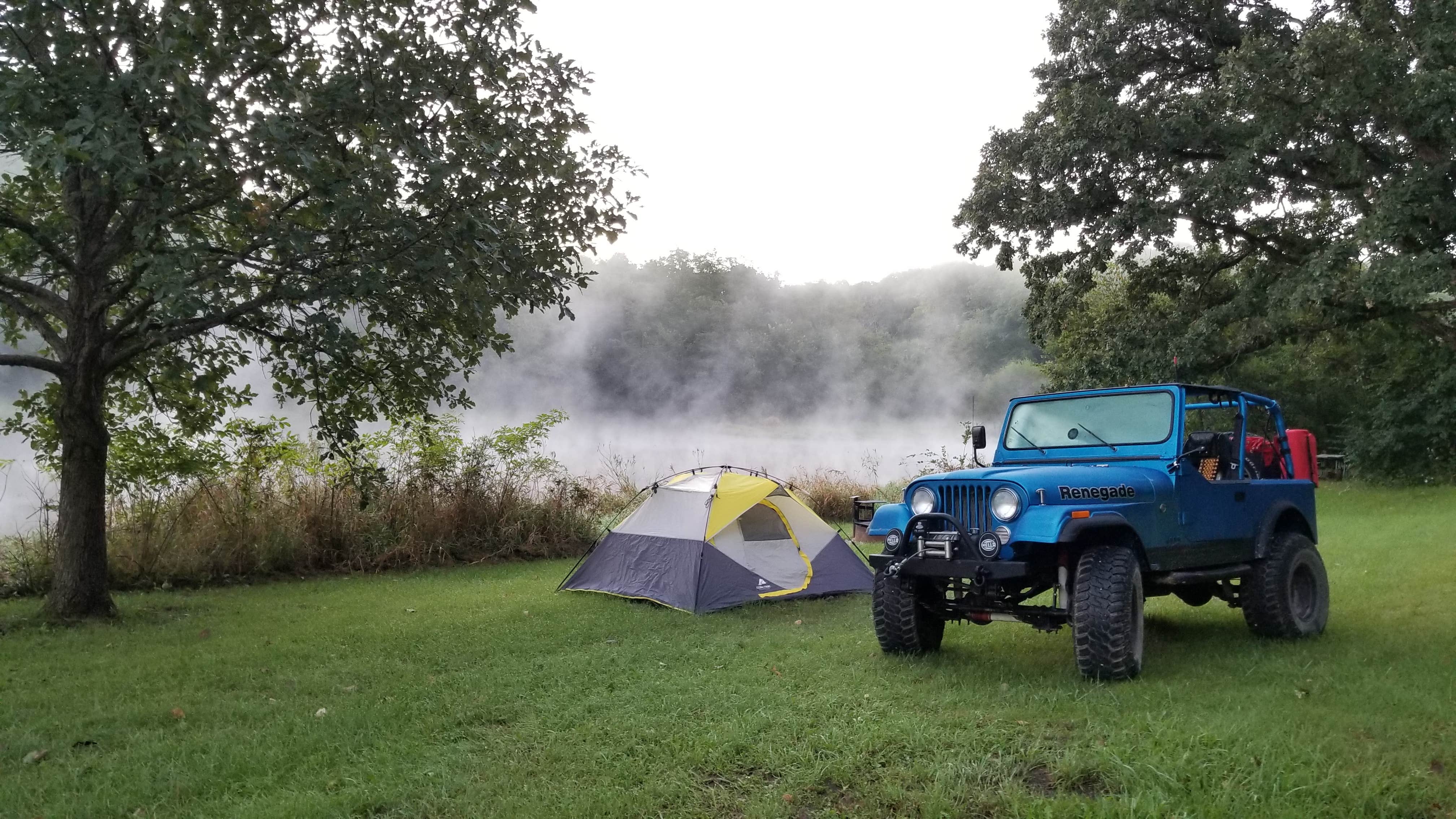 Camper submitted image from Middle Area Campground — Stephens State Forest - 3