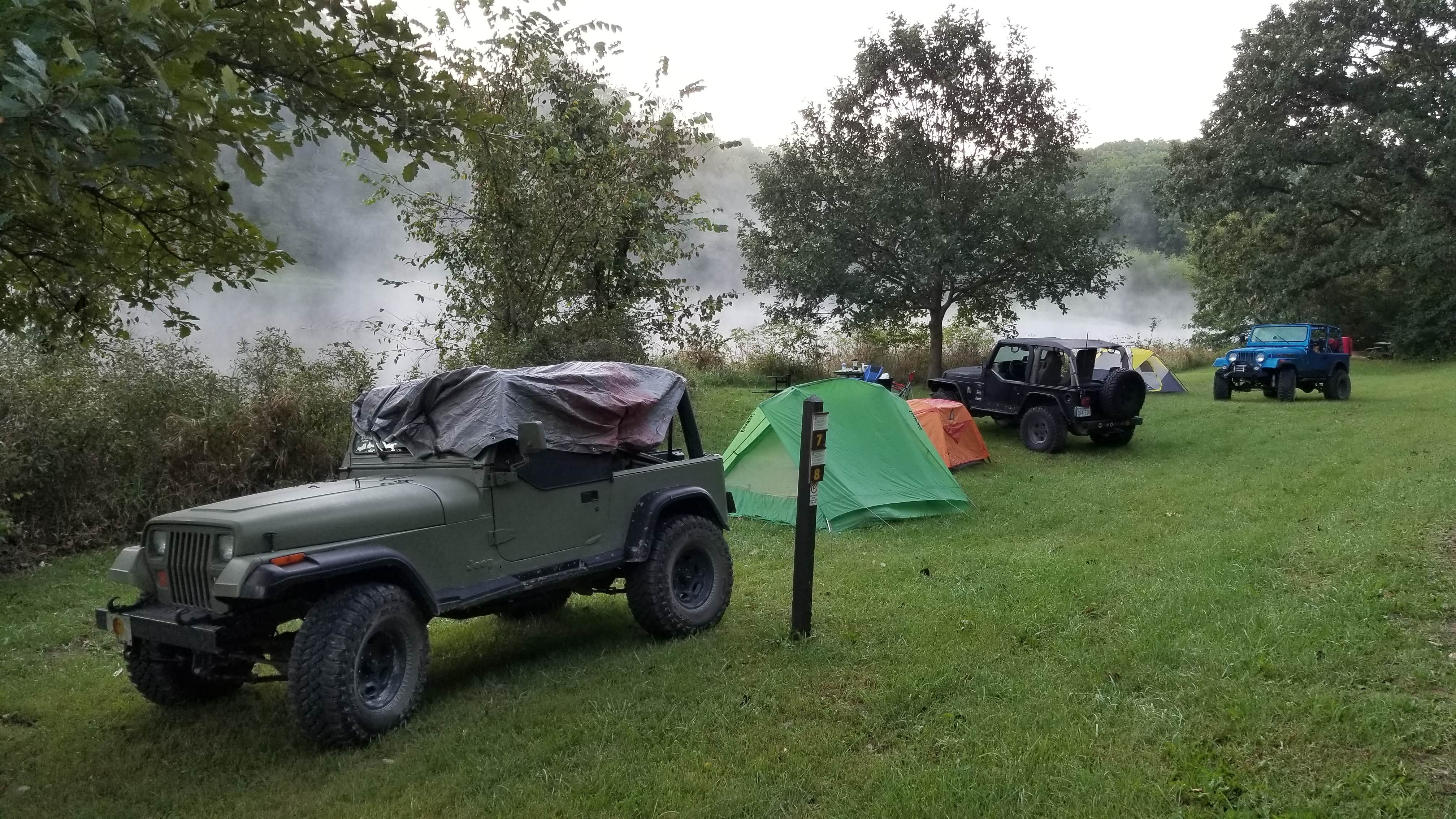 Camper submitted image from Middle Area Campground — Stephens State Forest - 2