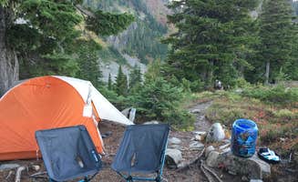 Alison C.'s photo of tent camping at Lunch Lake — Olympic National Park near Olympic National Park