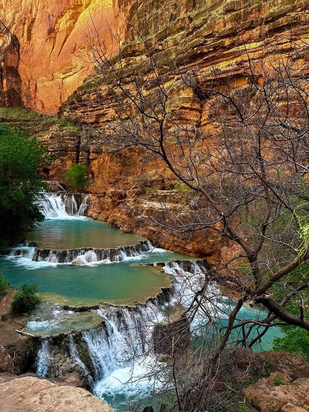 Camper-submitted photo at Havasu Falls near Supai, AZ