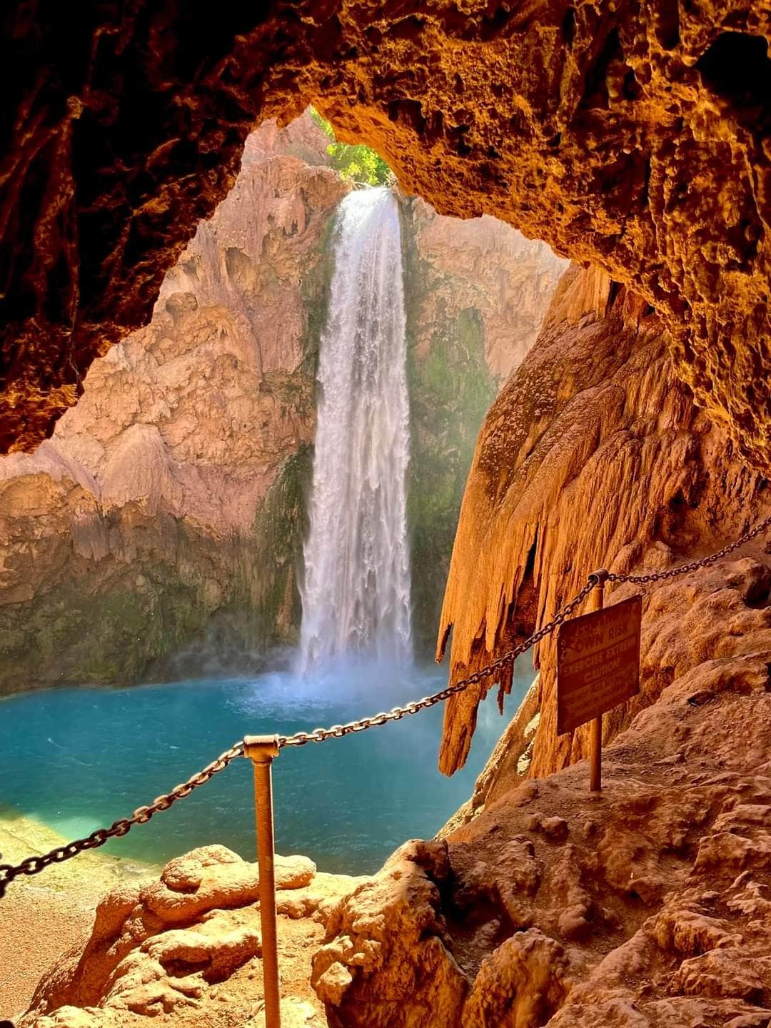 Camper-submitted photo at Havasu Falls near Supai, AZ