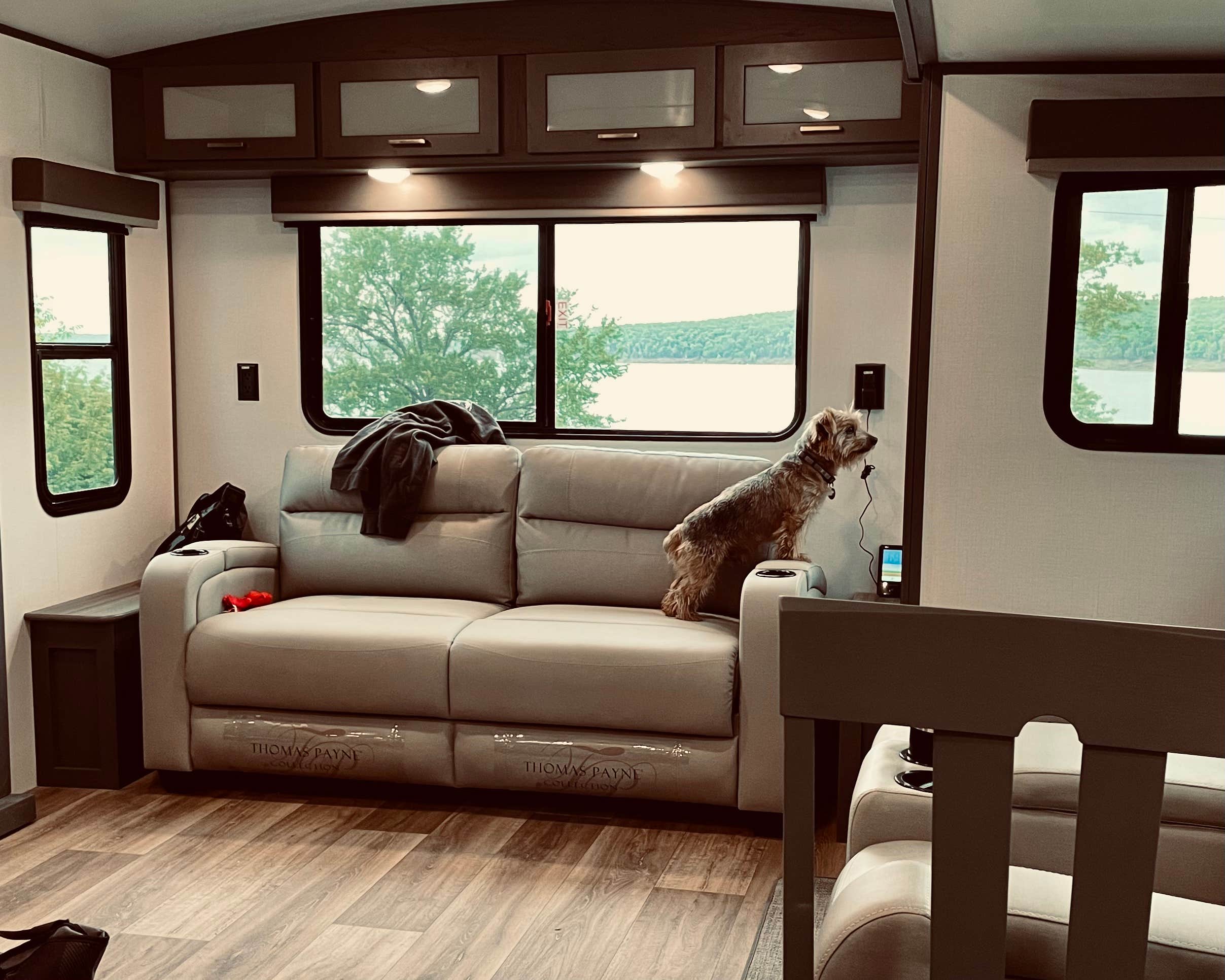 Adam W.'s photo of camping with pets at Strayhorn Landing near Eufaula Lake