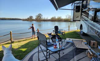 Barbara F.'s photo of camping with pets at Nashville Shores Lakeside Resort near Gallatin, TN