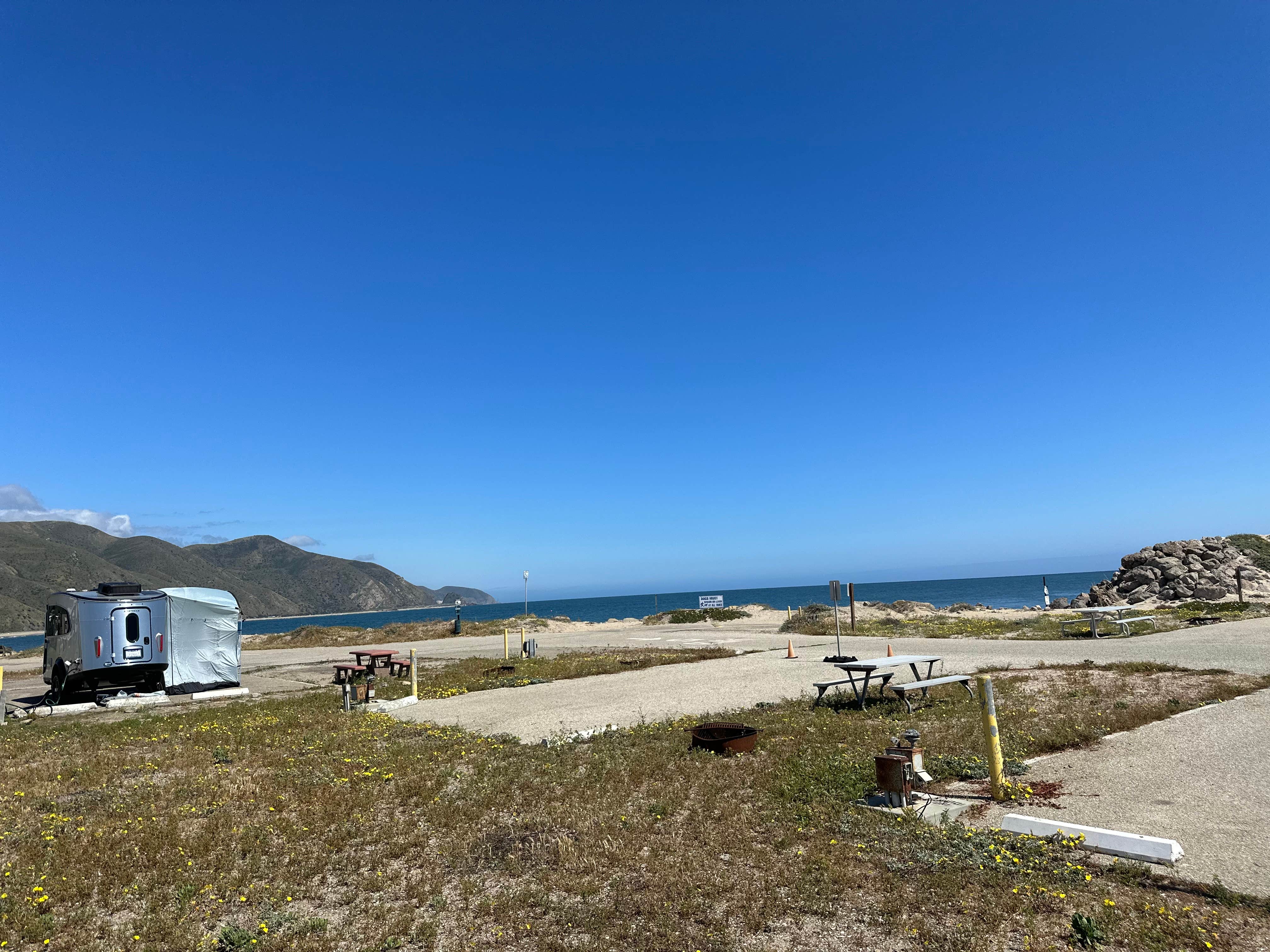 John C.'s photo of rv camping at Point Mugu Recreation Facility near Agoura Hills, CA