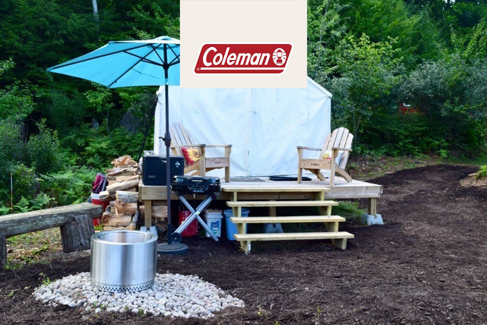 The Dyrt's photo at Tentrr Signature Site - Moosetrax Too - Coleman Outfitted Site near Copenhagen, NY