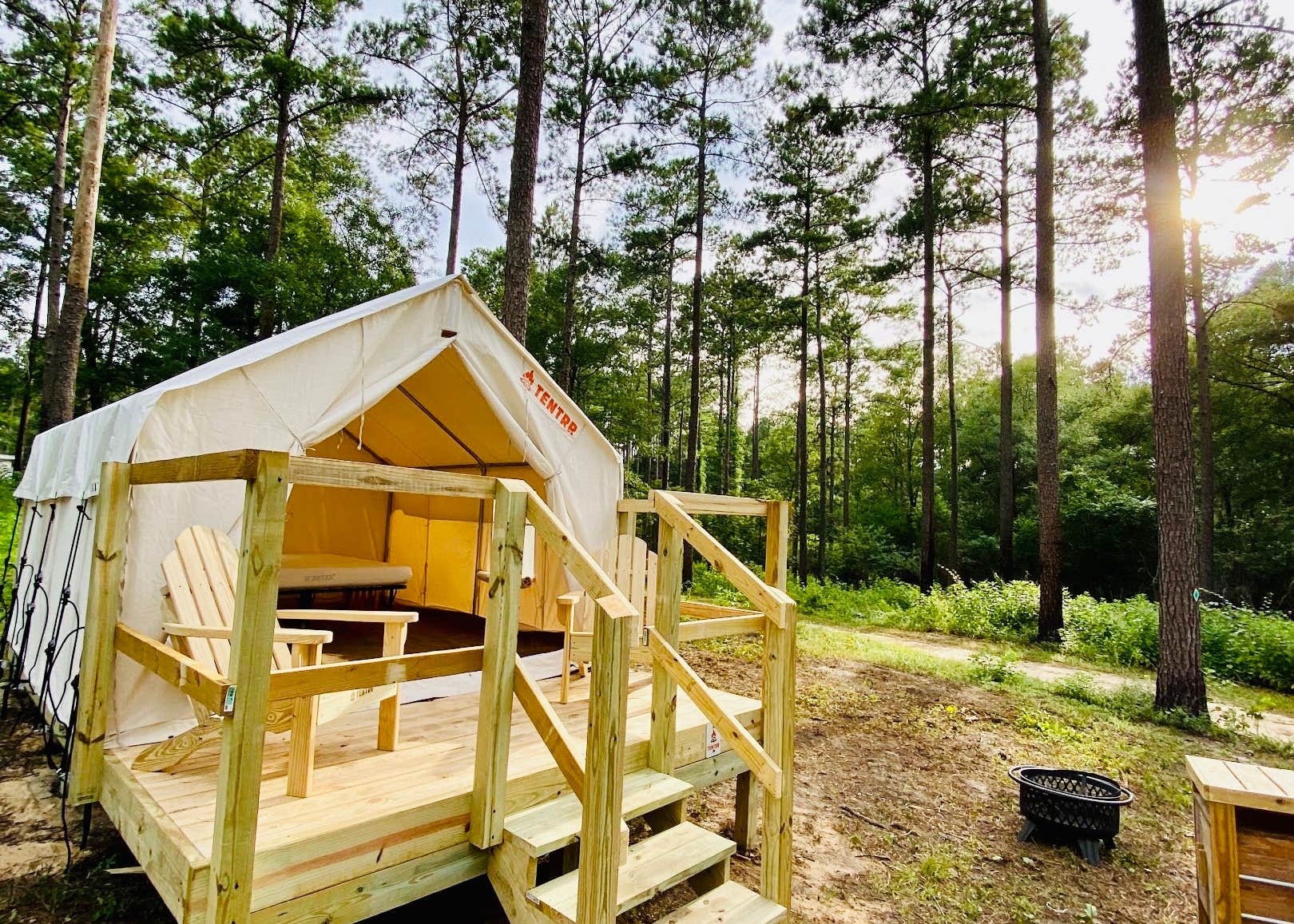 Tentrr State Park Site Louisiana Bogue Chitto State Park