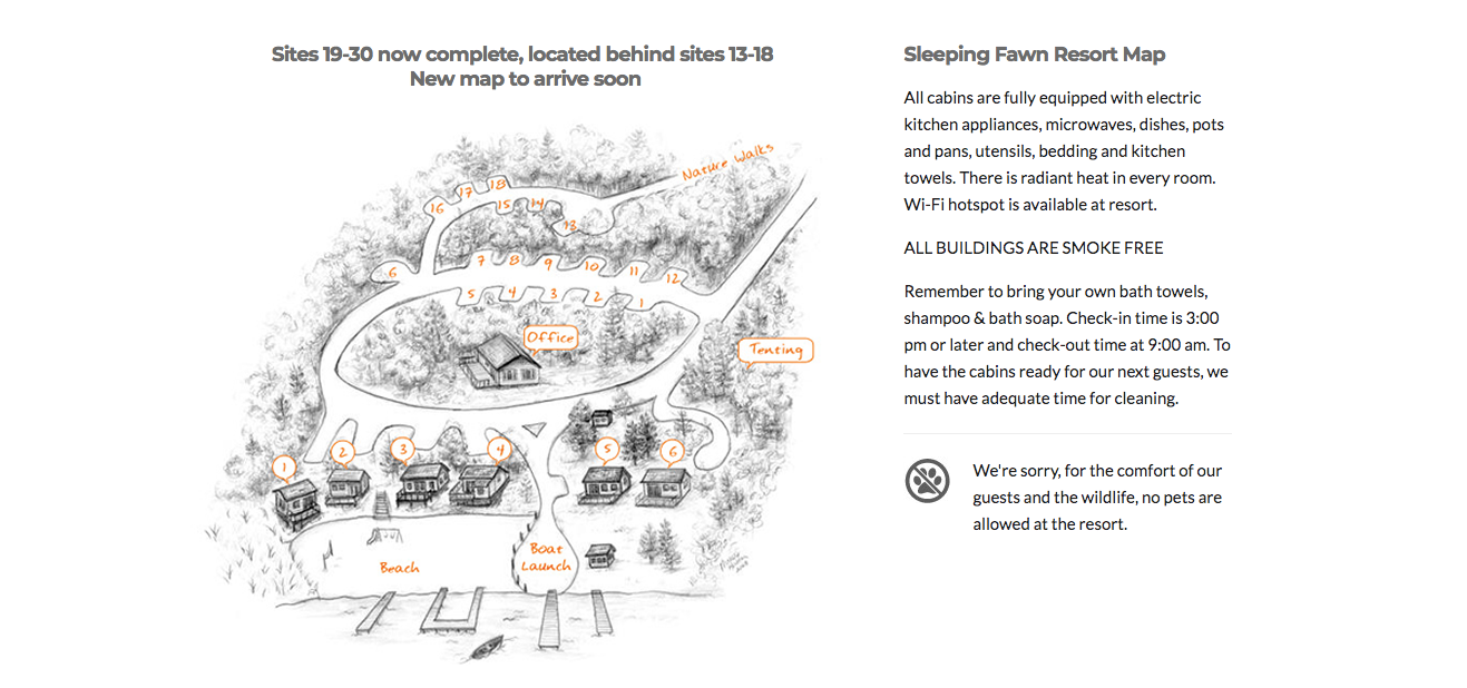 Camper-submitted photo at Fawn Sleeping Resort near Walker, MN