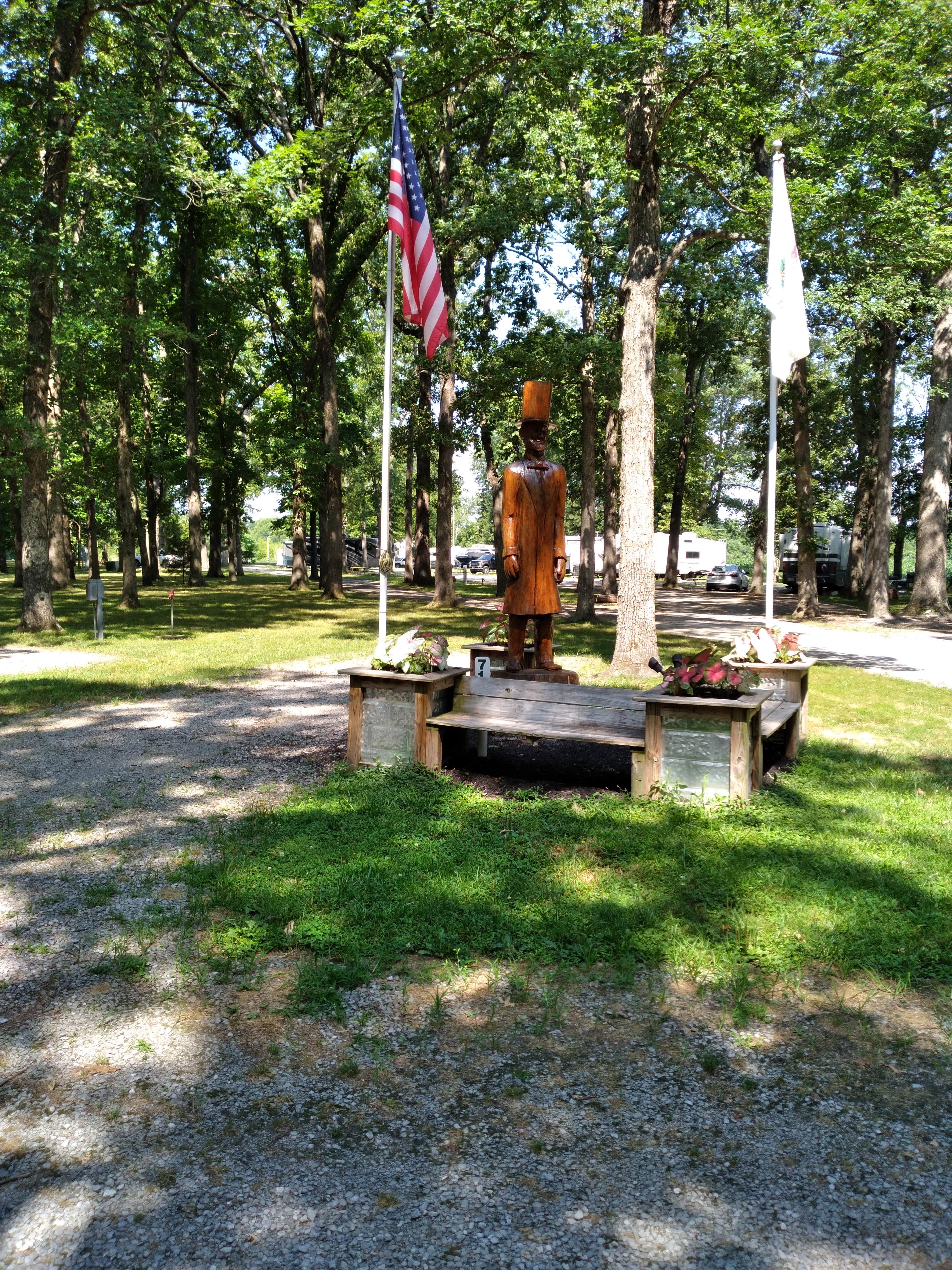 Camper-submitted photo at Whittington Woods Campground near Johnston City, IL