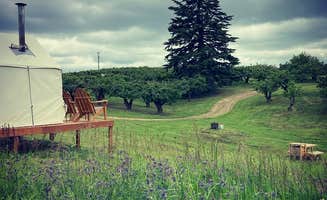 The Dyrt's photo at Tentrr Signature Site - Hidden Acres Orchards near Spokane, WA