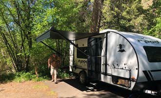 Camping near Morgan Lake: Spool Cart Campground, La Grande, Oregon