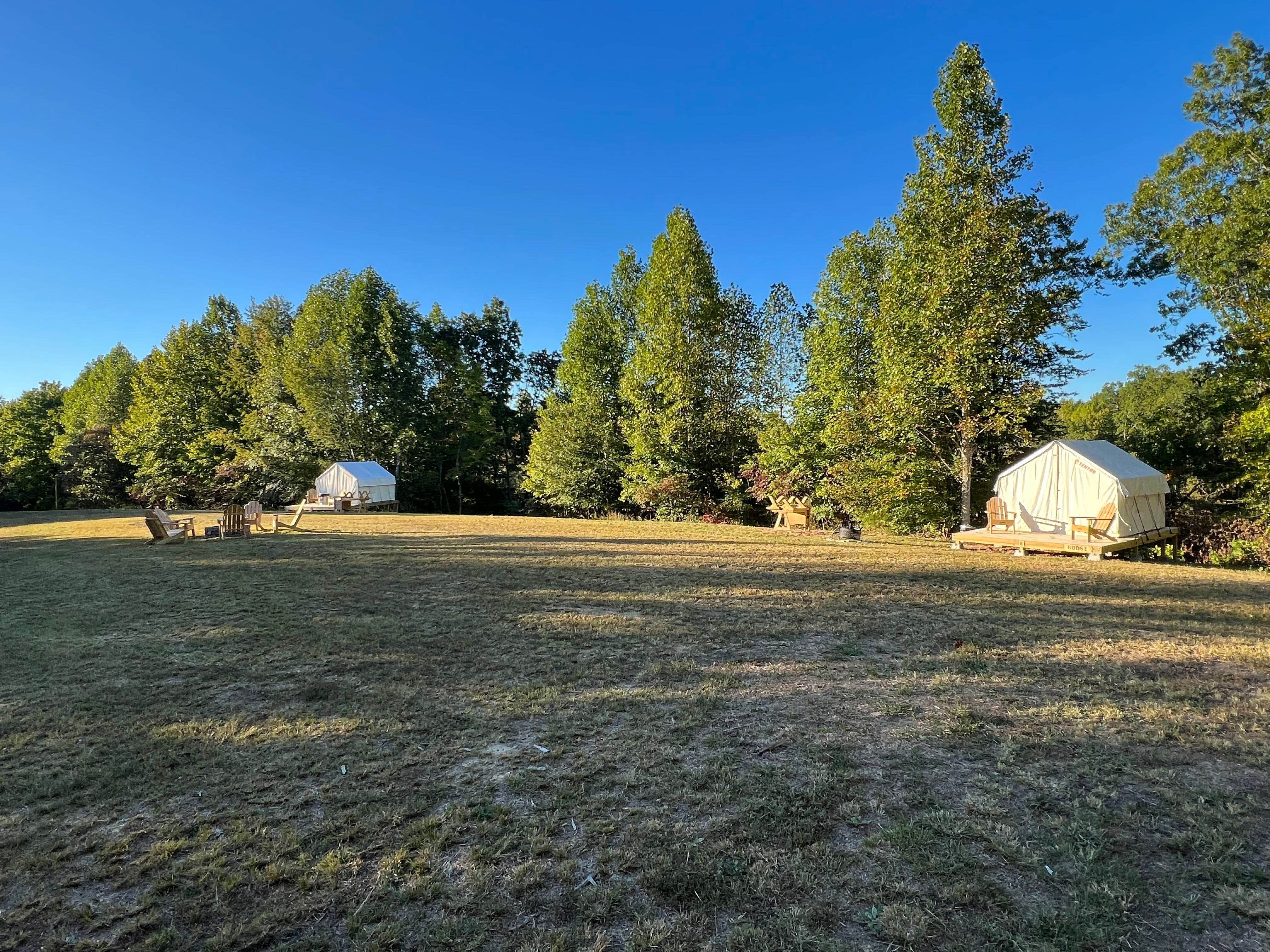 The Dyrt's photo at Tentrr Signature Site - Hollywood at Defenders Retreat - Site D near Bloomington Springs, TN