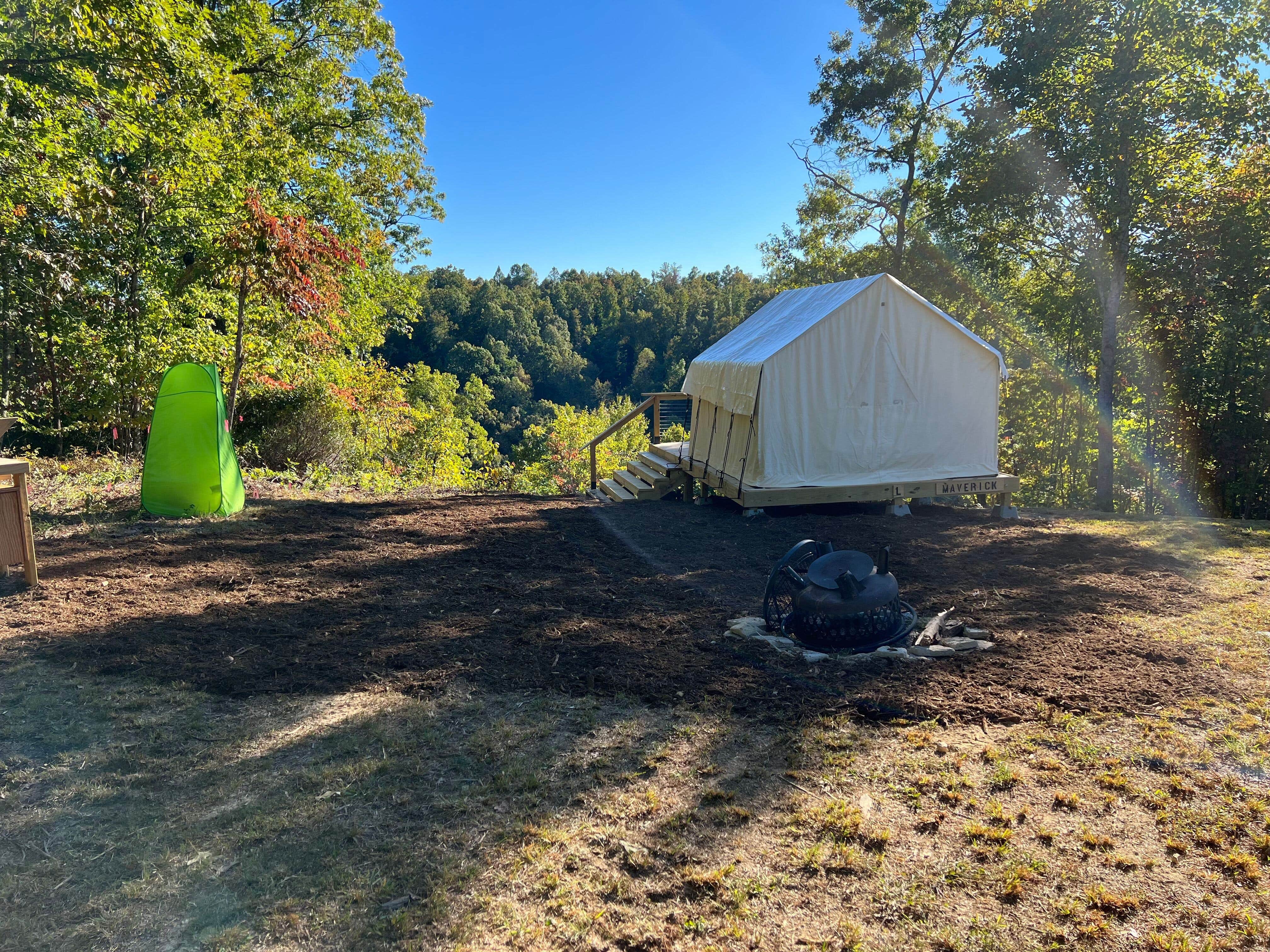 The Dyrt's photo at Tentrr Signature Site - Jester at Defenders Retreat - Site C near South Carthage, TN