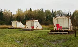 Krista T.'s photo of tent camping at Hungry Hippie Campground near Lutsen, MN