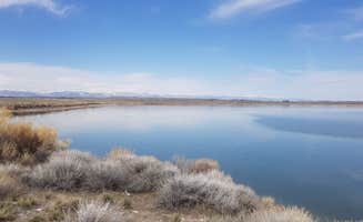 Gregory's photo of a dispersed camping area at Ocean Lake Lindholm near Thermopolis, WY
