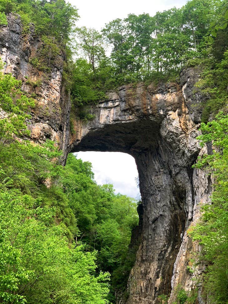 Camper-submitted photo at Natural Bridge KOA near Buchanan, VA