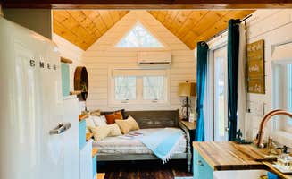 Tiny H.'s photo of glamping accommodations at Tiny Haven near Greencastle, PA