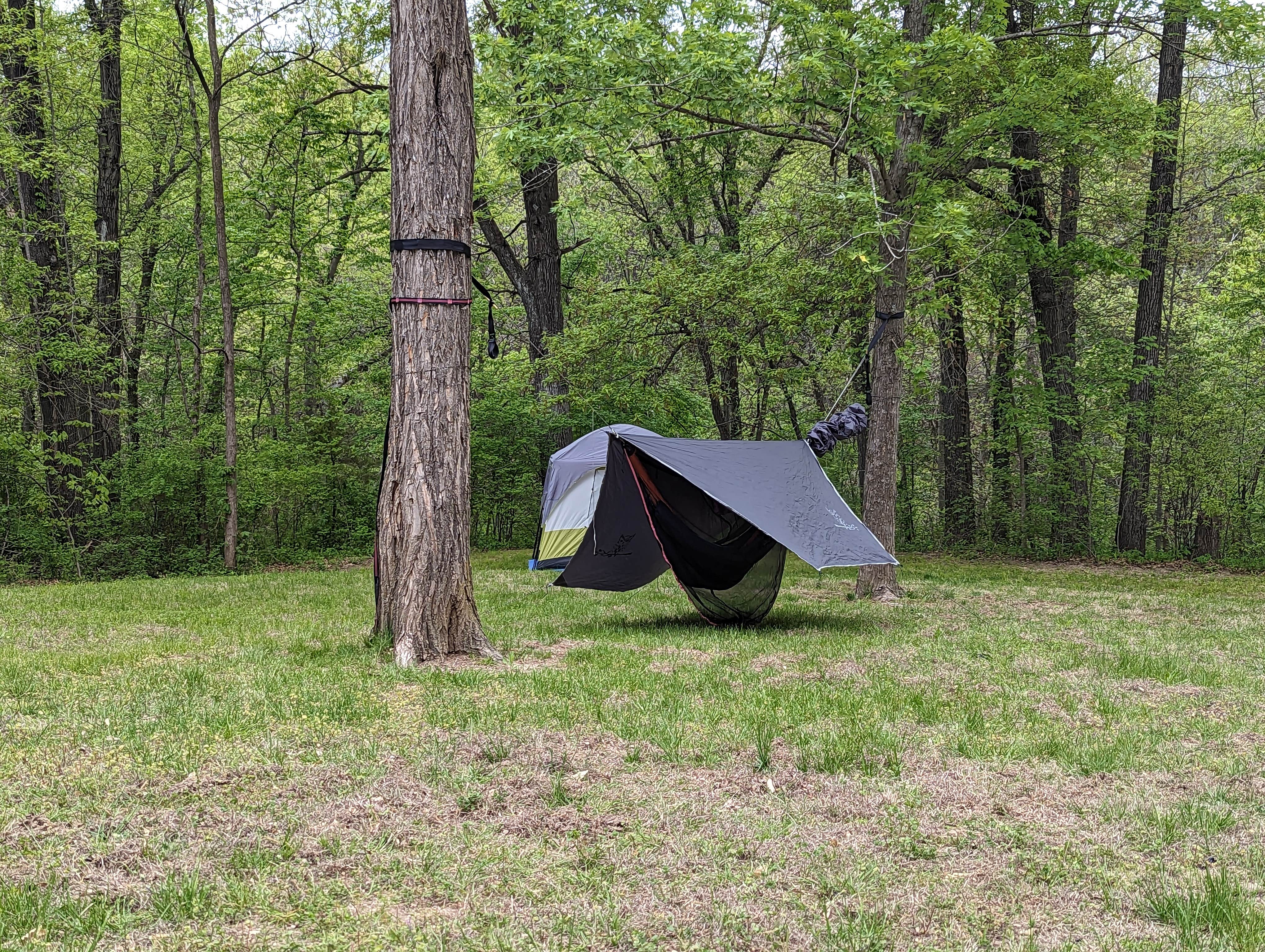 Camper-submitted photo at Arrow Rock State Historic Site Campground — Arrow Rock State Historic Site near Prairie Home, MO