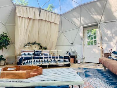 Tiny H.'s photo of glamping accommodations at Tiny Haven near Cross Junction, VA