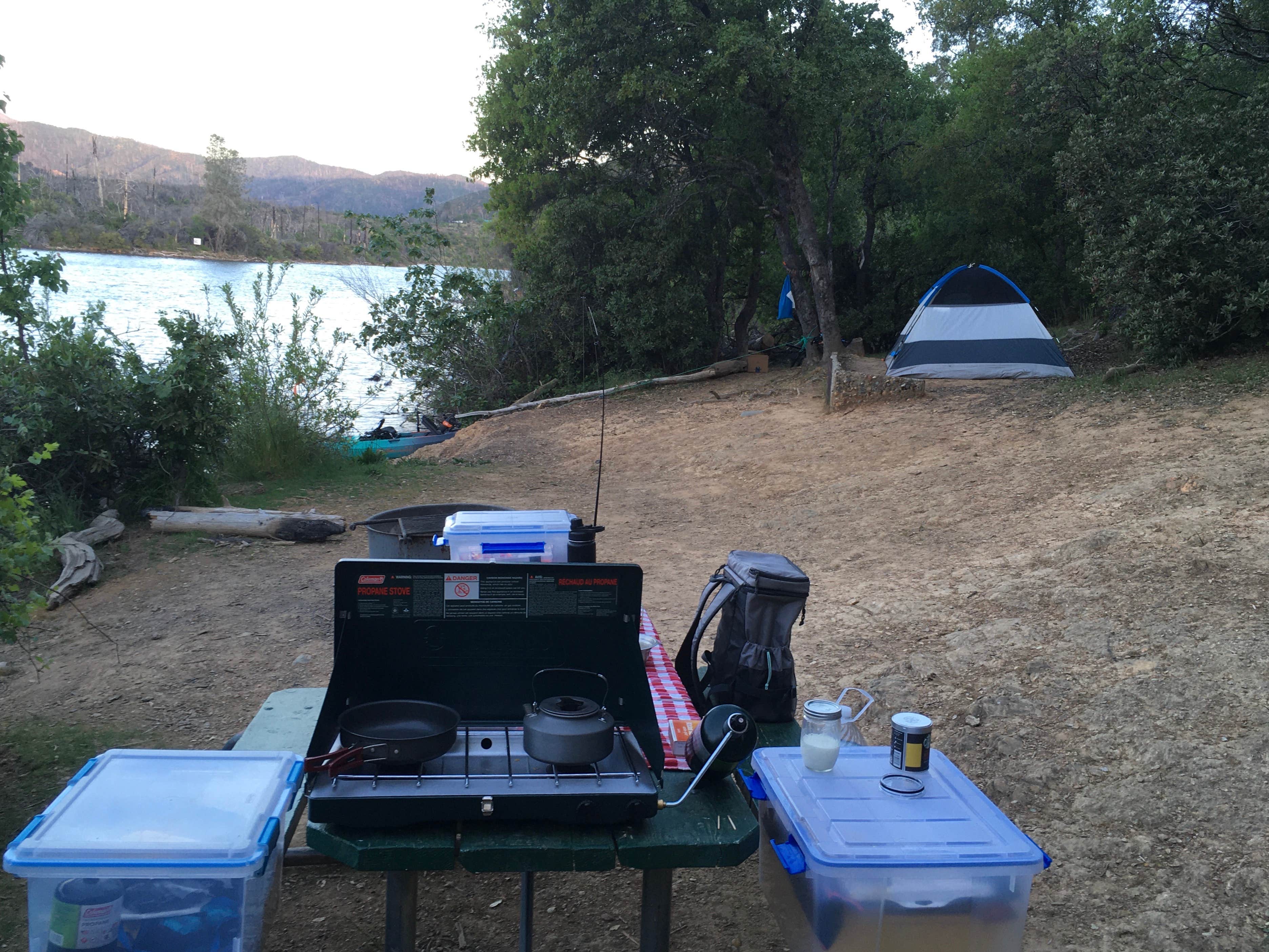 Camper-submitted photo at Oak Bottom Tent Campground — Whiskeytown-Shasta-Trinity National Recreation Area near French Gulch, CA
