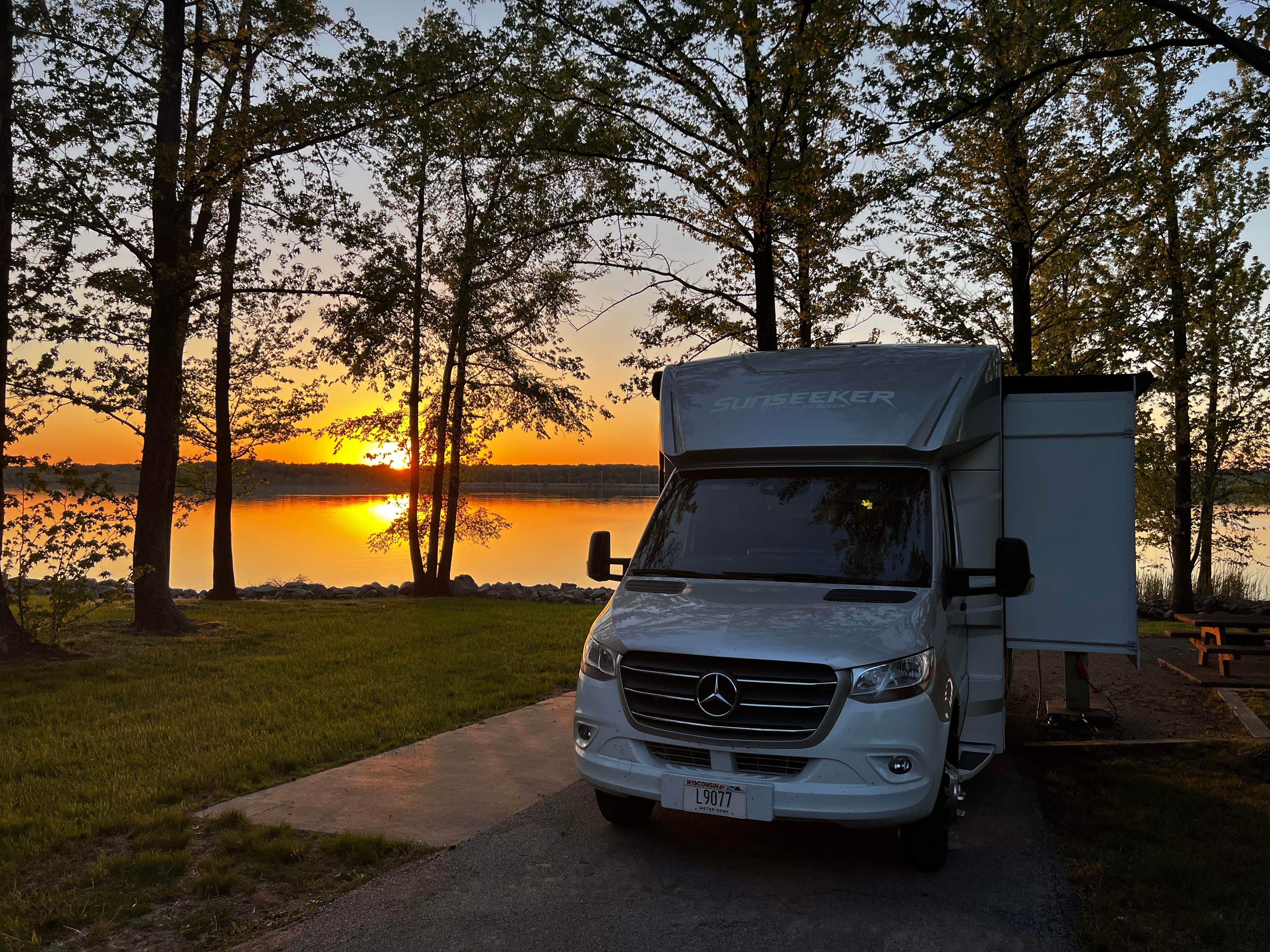 Barb N.'s photo of rv camping at Gun Creek near Pinckneyville, IL