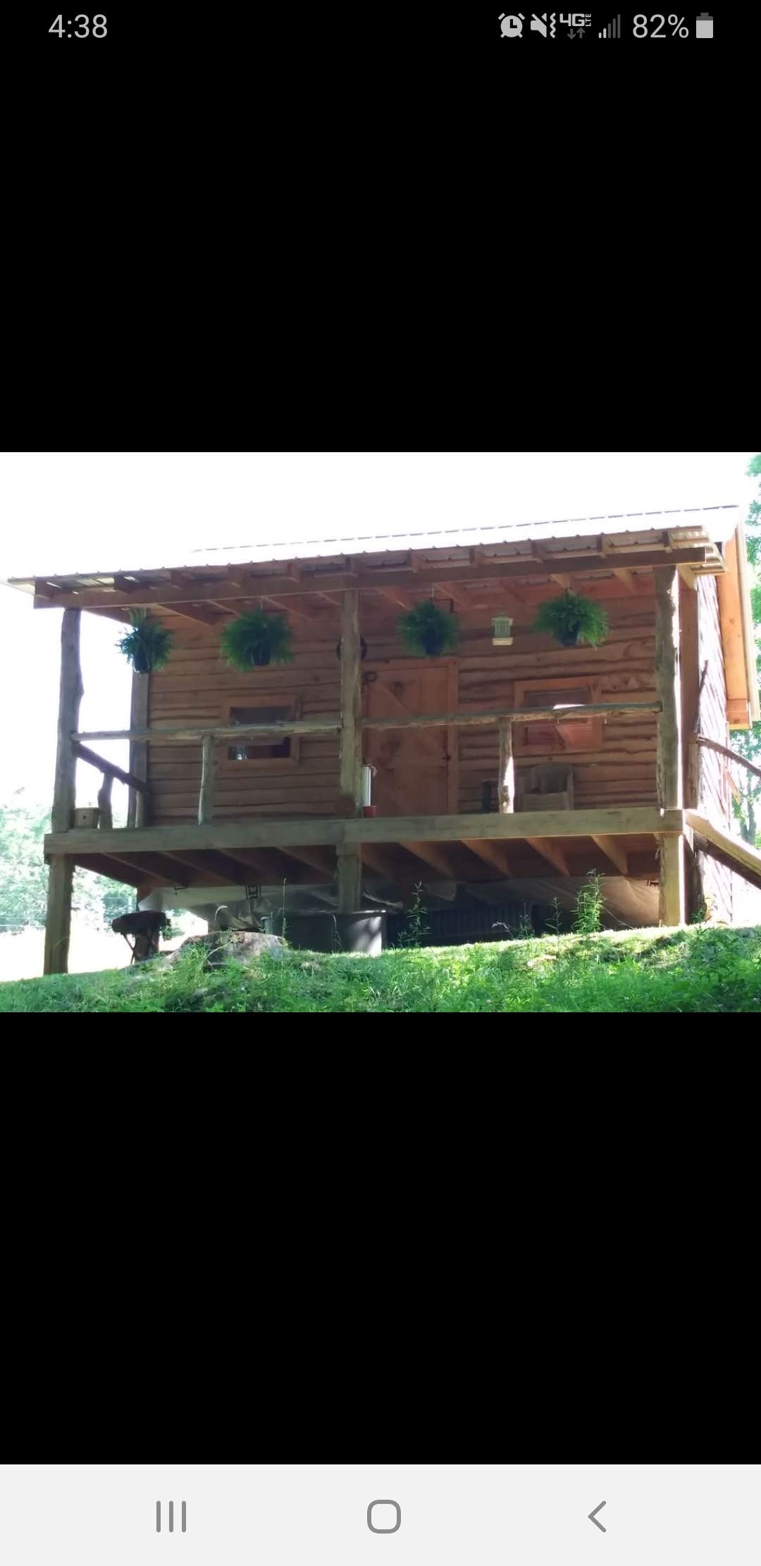 Camping near Crossville KOA: Cabin on The Creek, Blountville, Tennessee