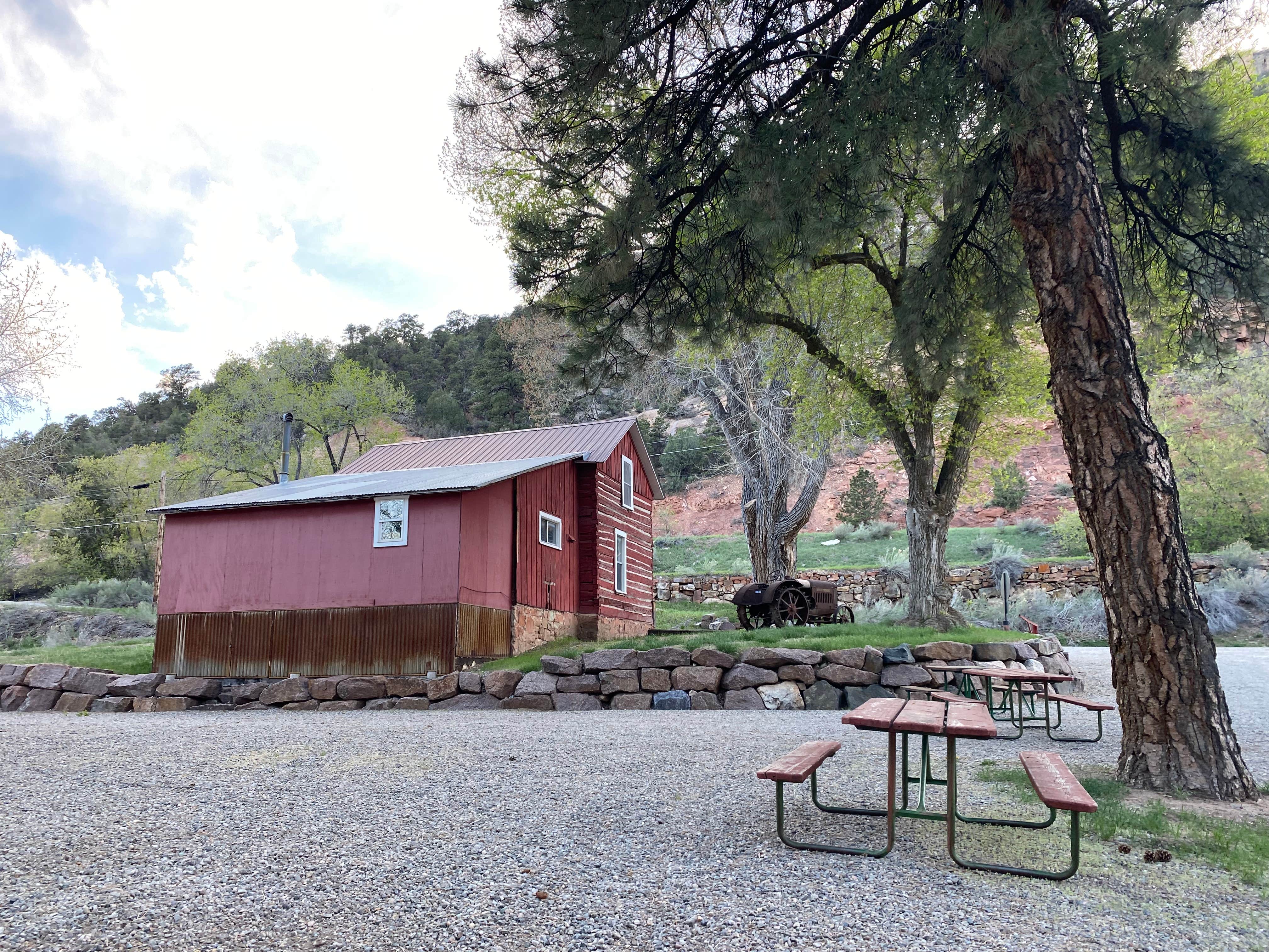 mary F.'s photo of camping with pets at United Campground of Durango near San Juan National Forest