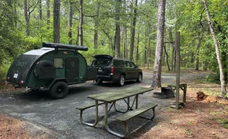 Stuart H.'s photo of camping with pets at Shad Landing Campground in Maryland
