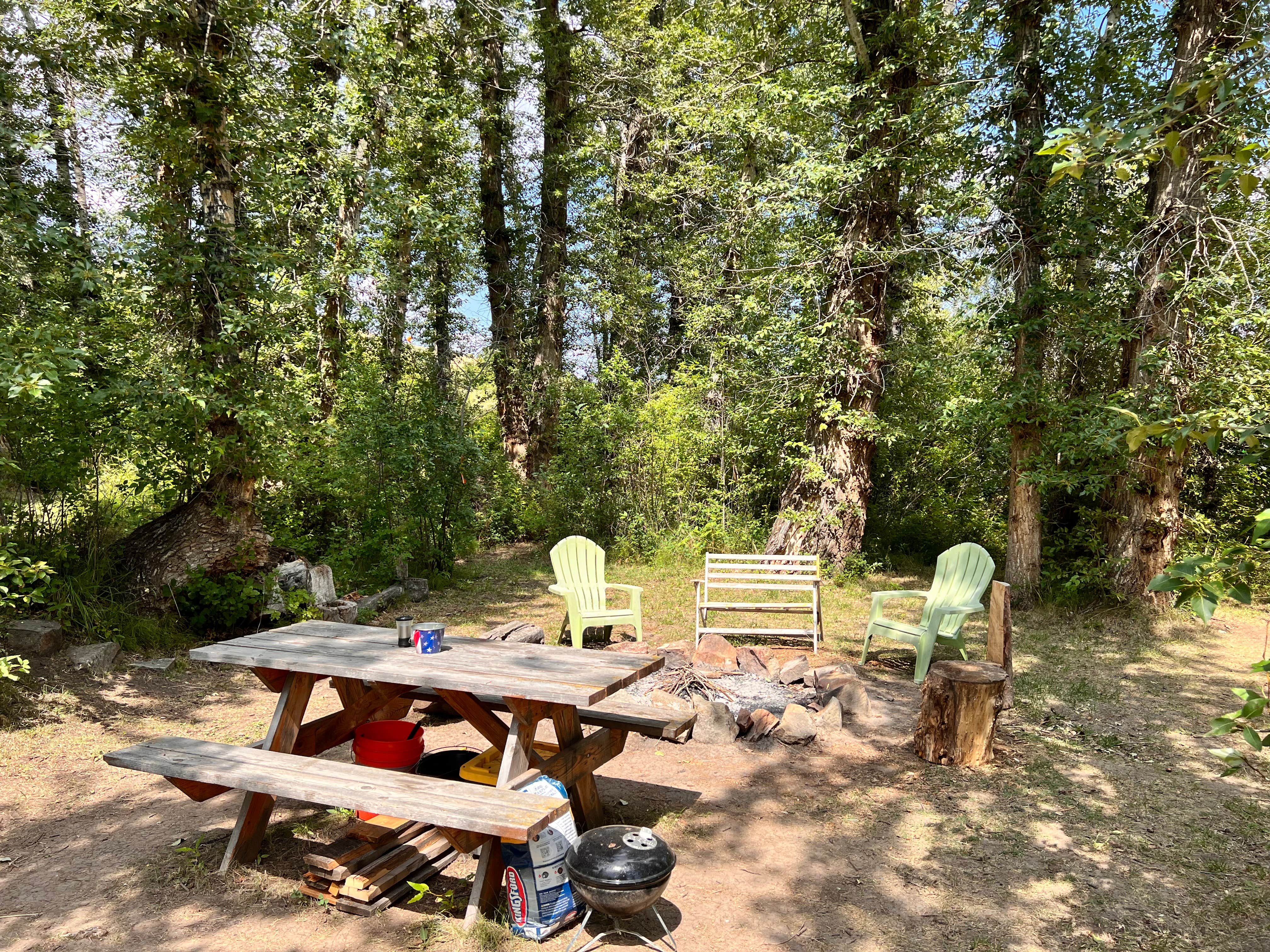 Camper-submitted photo at Creekside Oasis near Livingston, MT