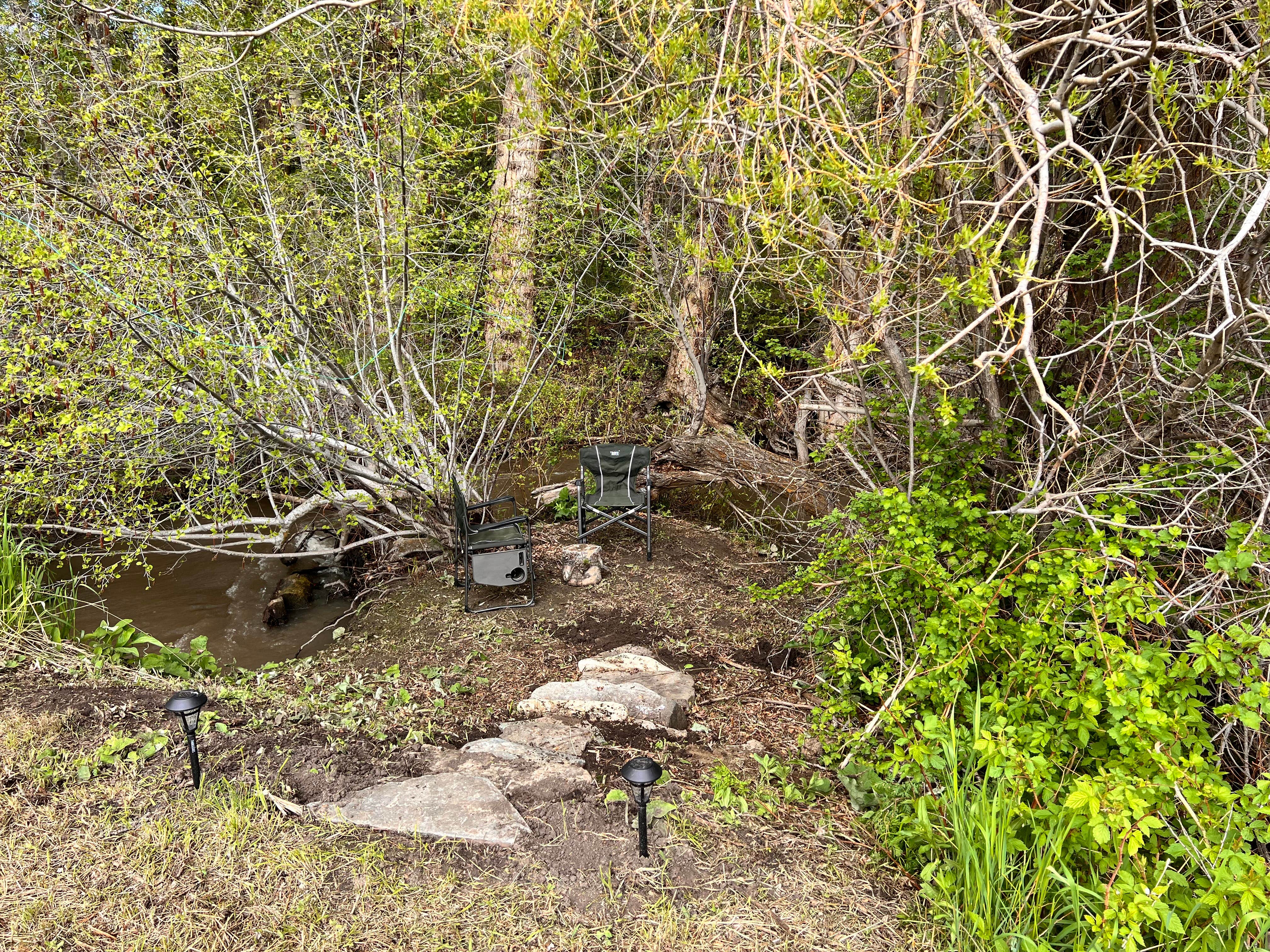 Camper-submitted photo at Creekside Oasis near Livingston, MT