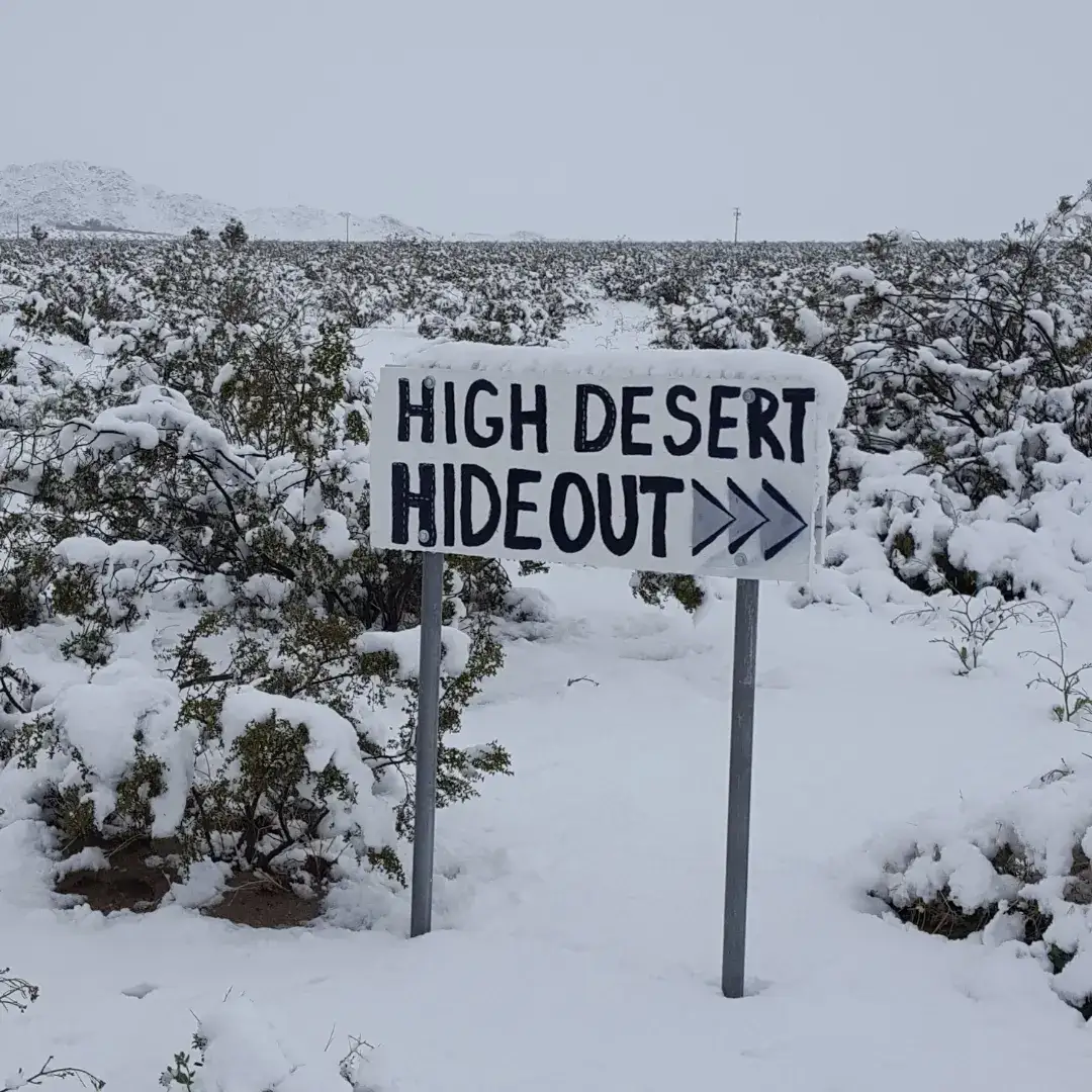Camper-submitted photo at High Desert Hideout near Yucca Valley, CA