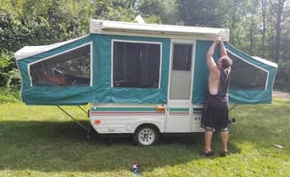 Allison S.'s photo at Murray Lake Campground near New Hudson, MI