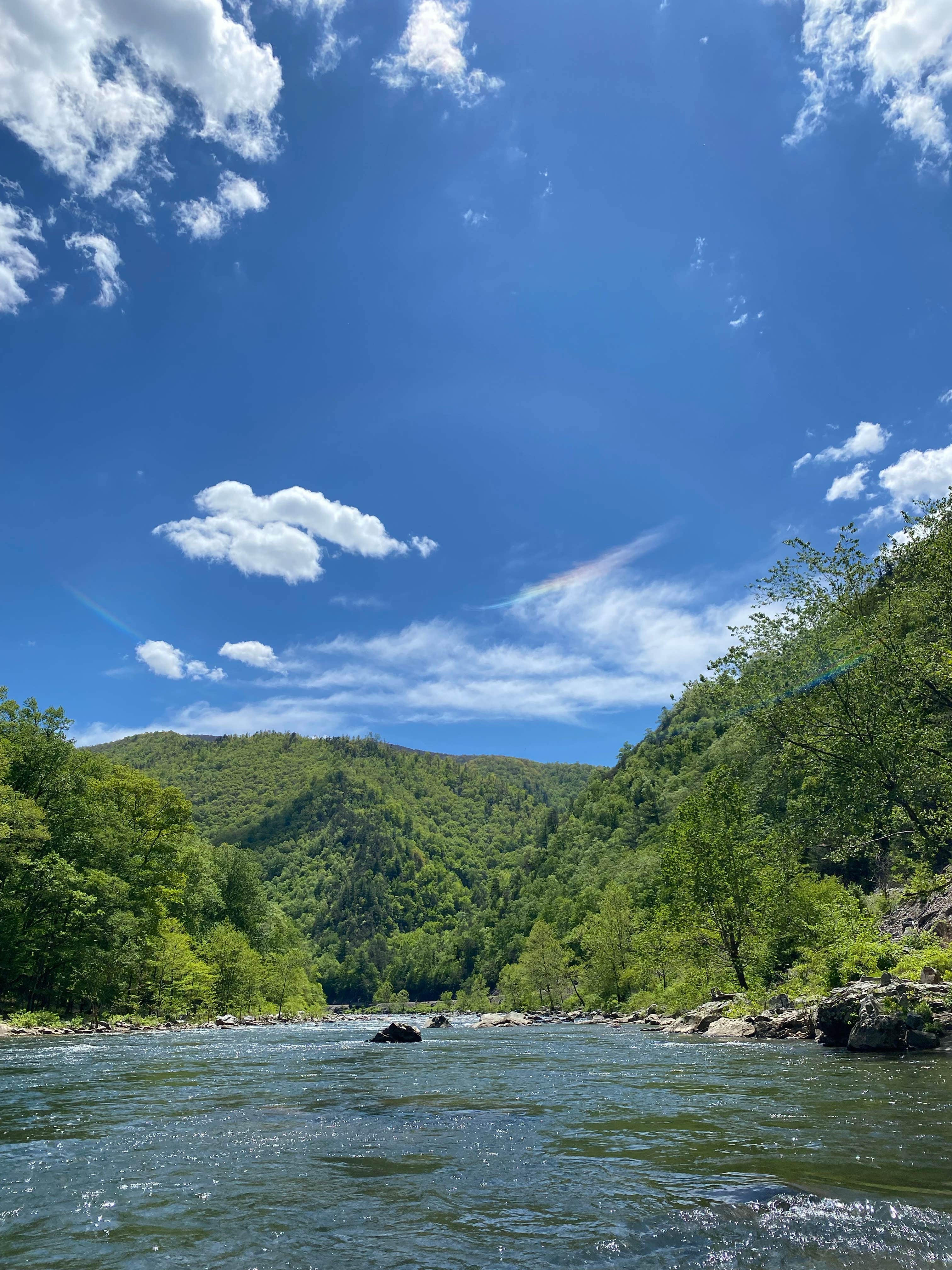 Camper-submitted photo at Nolichucky Gorge Campground near Ducktown, TN
