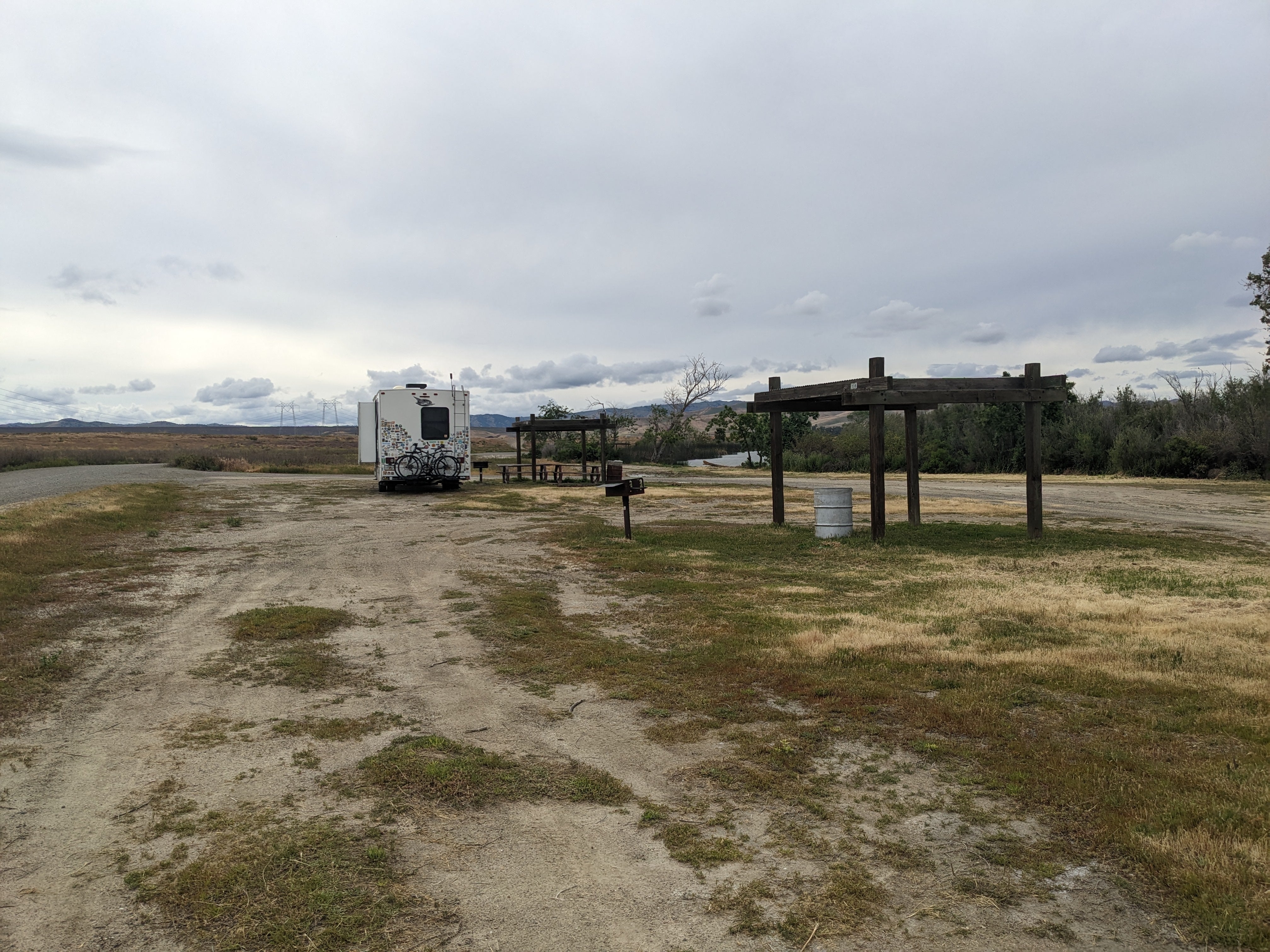 Camper submitted image from Medeiros Primitive Campsites — San Luis Reservoir State Recreation Area - 1