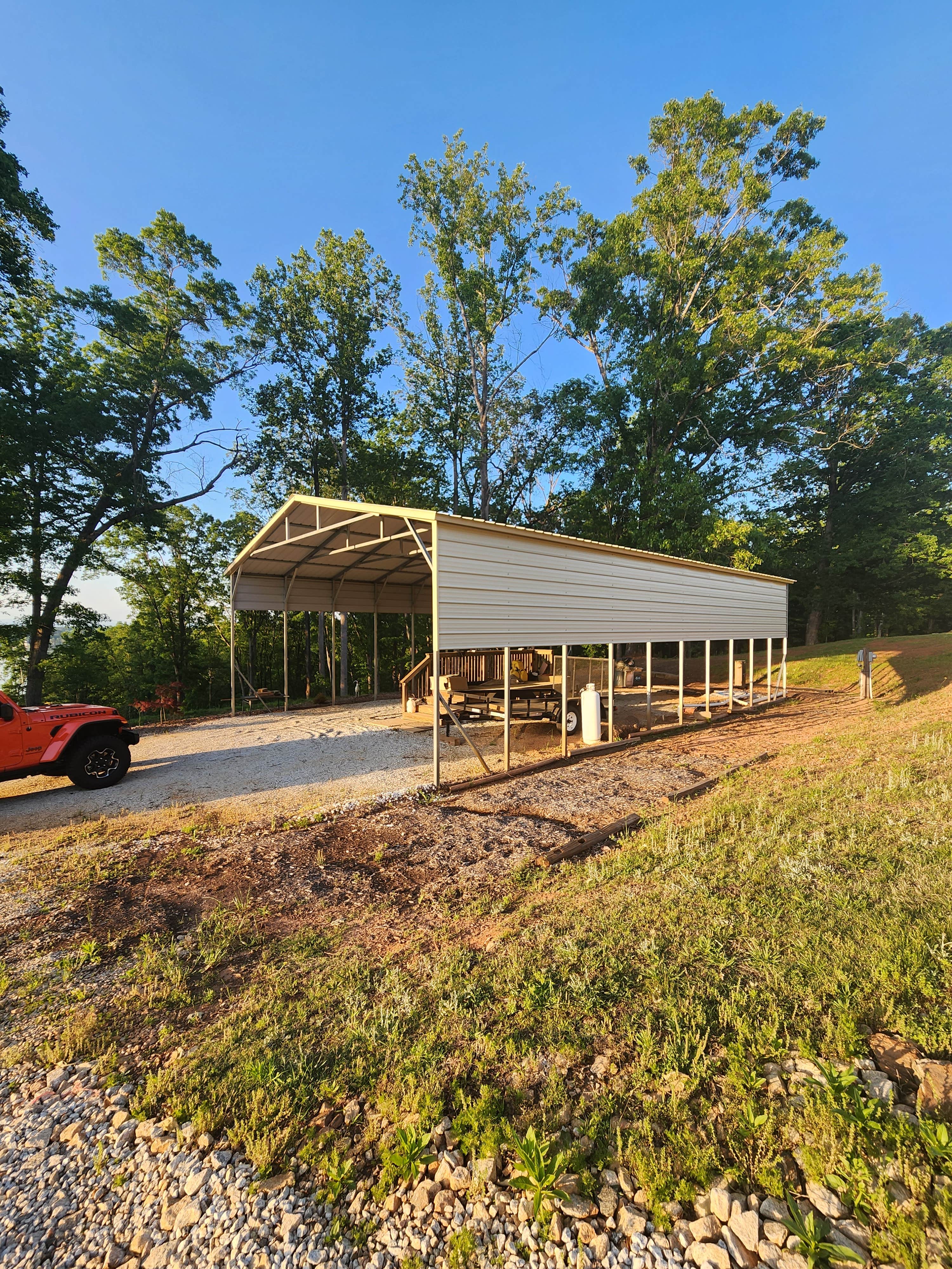 Camper-submitted photo at Lake Keowee Campsite for RVs 🏞 near Central, SC