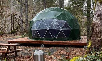 Camping near Christmas Tree Ridge: Olympic Wilderness Basecamp, Hoodsport, Washington