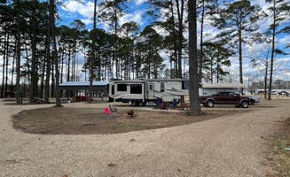 Tina D.'s photo of camping with pets at Mid Lake Campground near San Augustine, TX