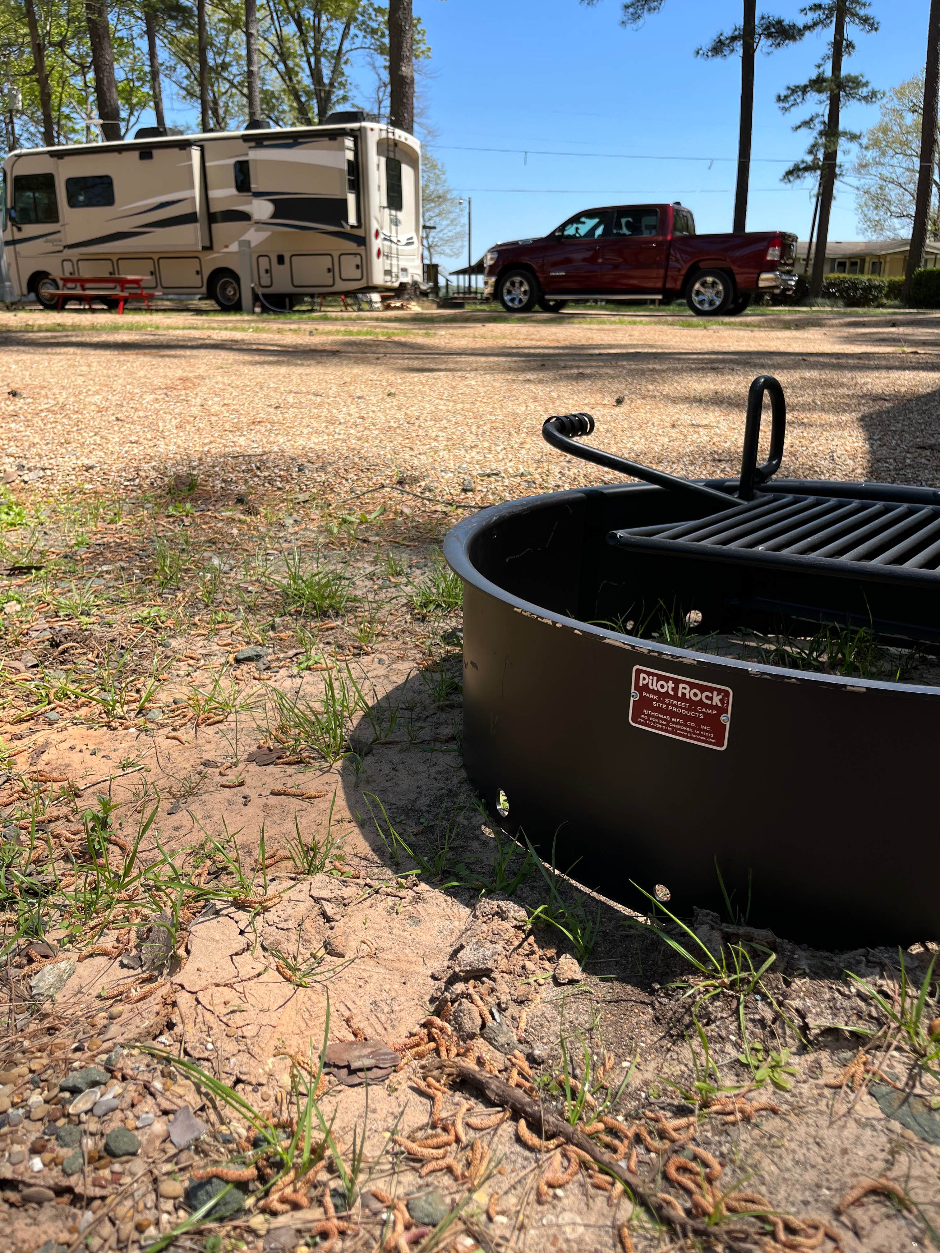 Tina D.'s photo of rv camping at Mid Lake Campground near San Augustine, TX
