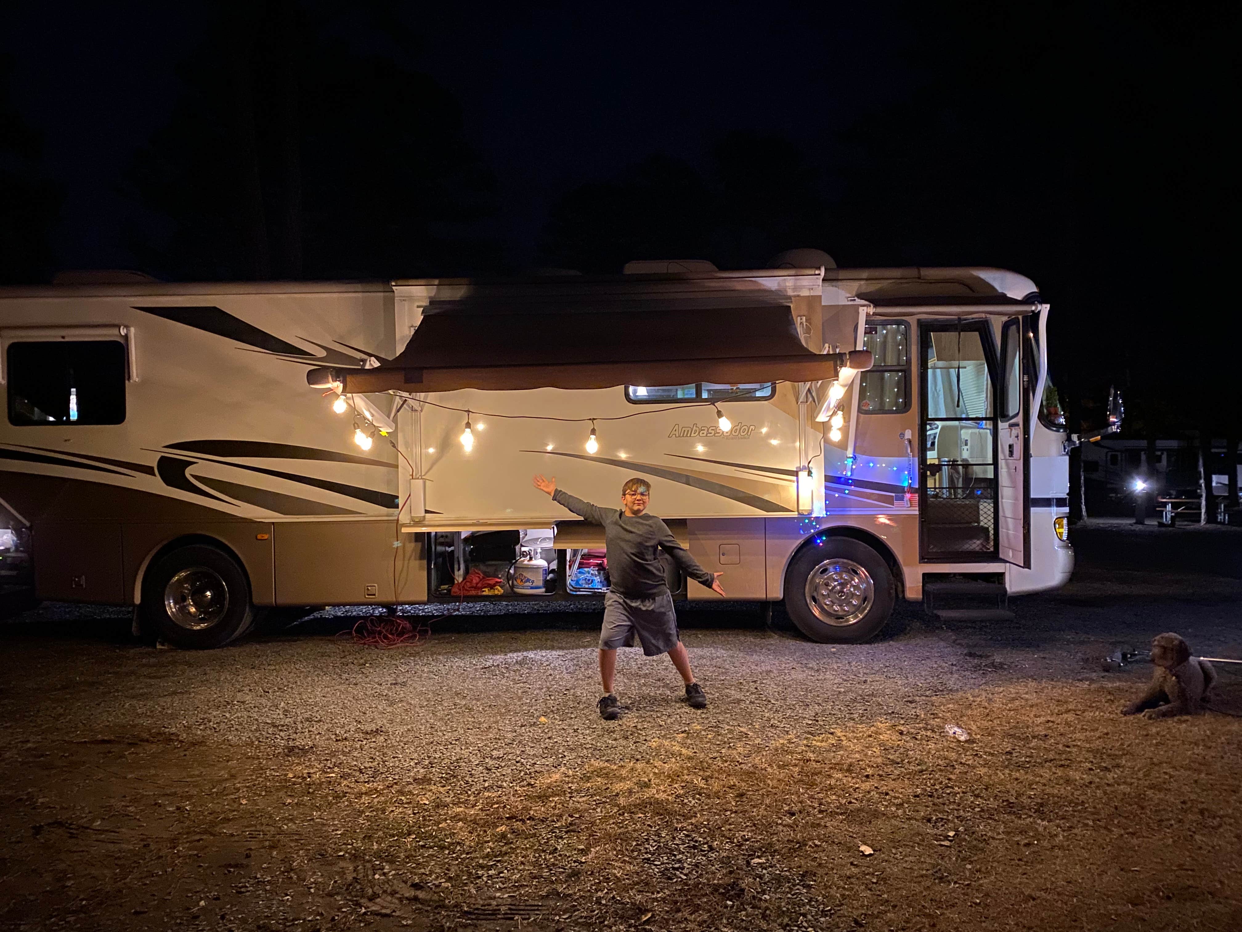 David W.'s photo of camping with pets at Zooland Family Campground near Greensboro, NC