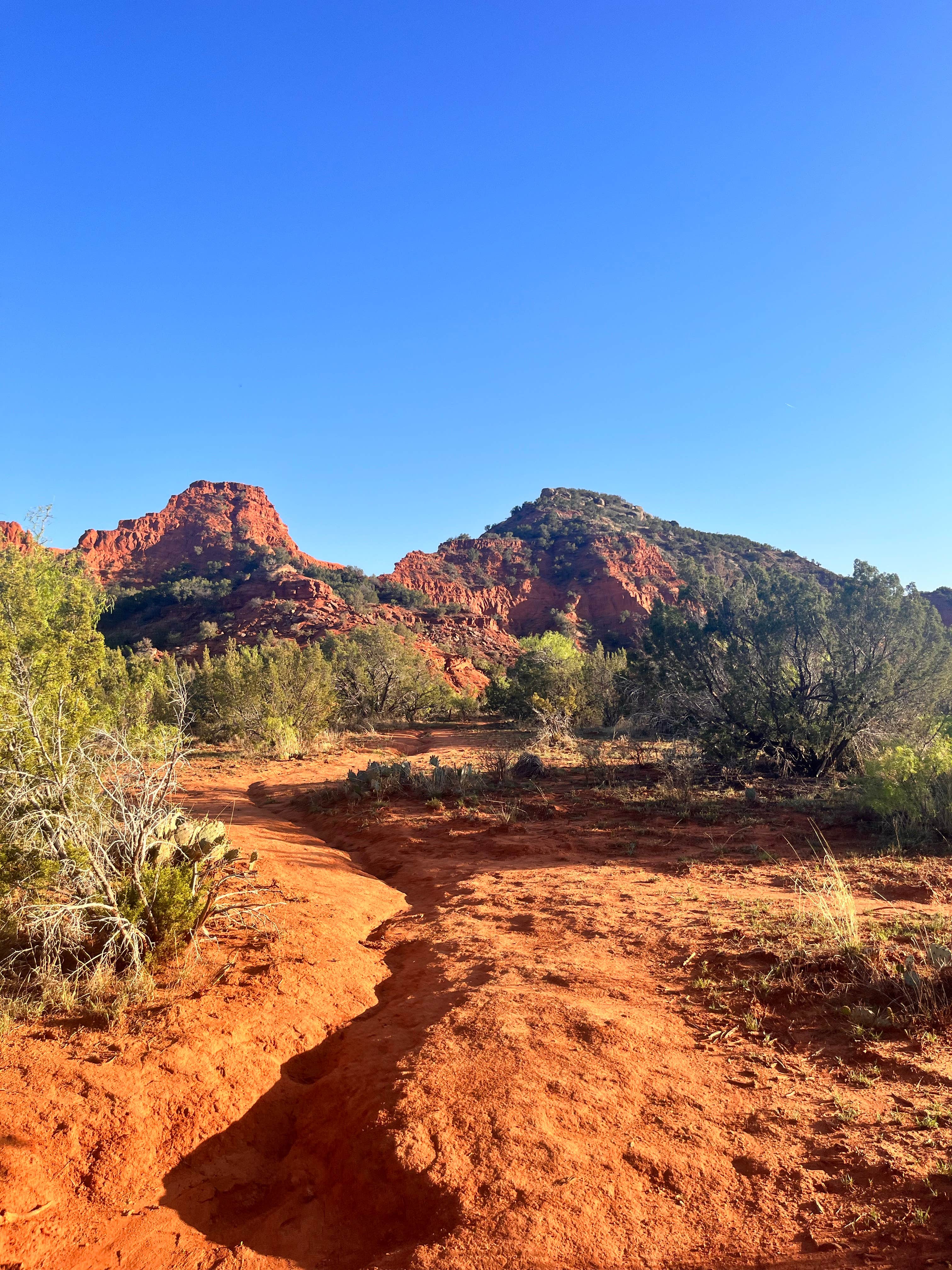 Camper-submitted photo at Lake Theo Tent Camping Area — Caprock Canyons State Park near Quitaque, TX