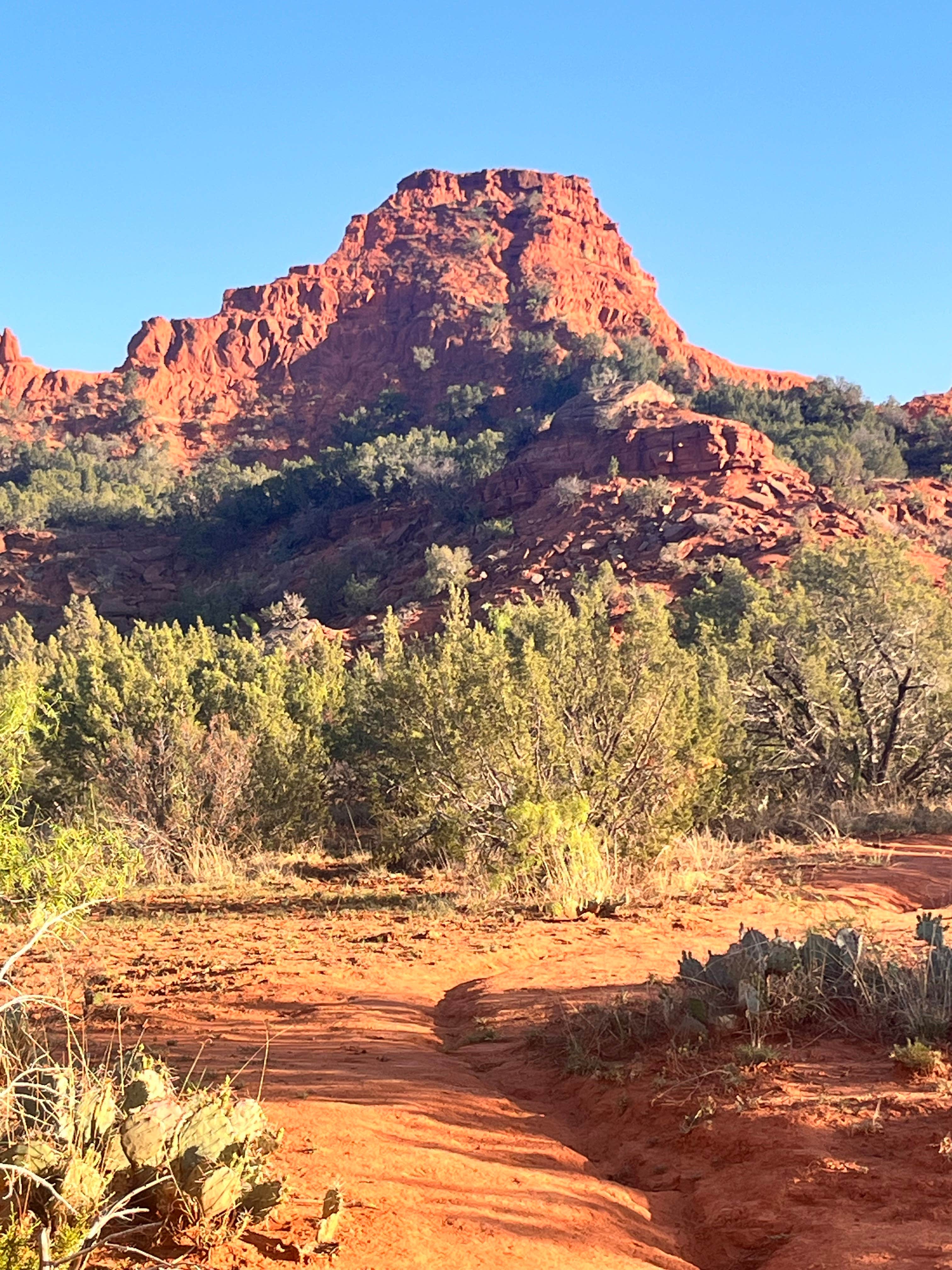 Camper-submitted photo at Lake Theo Tent Camping Area — Caprock Canyons State Park near Quitaque, TX