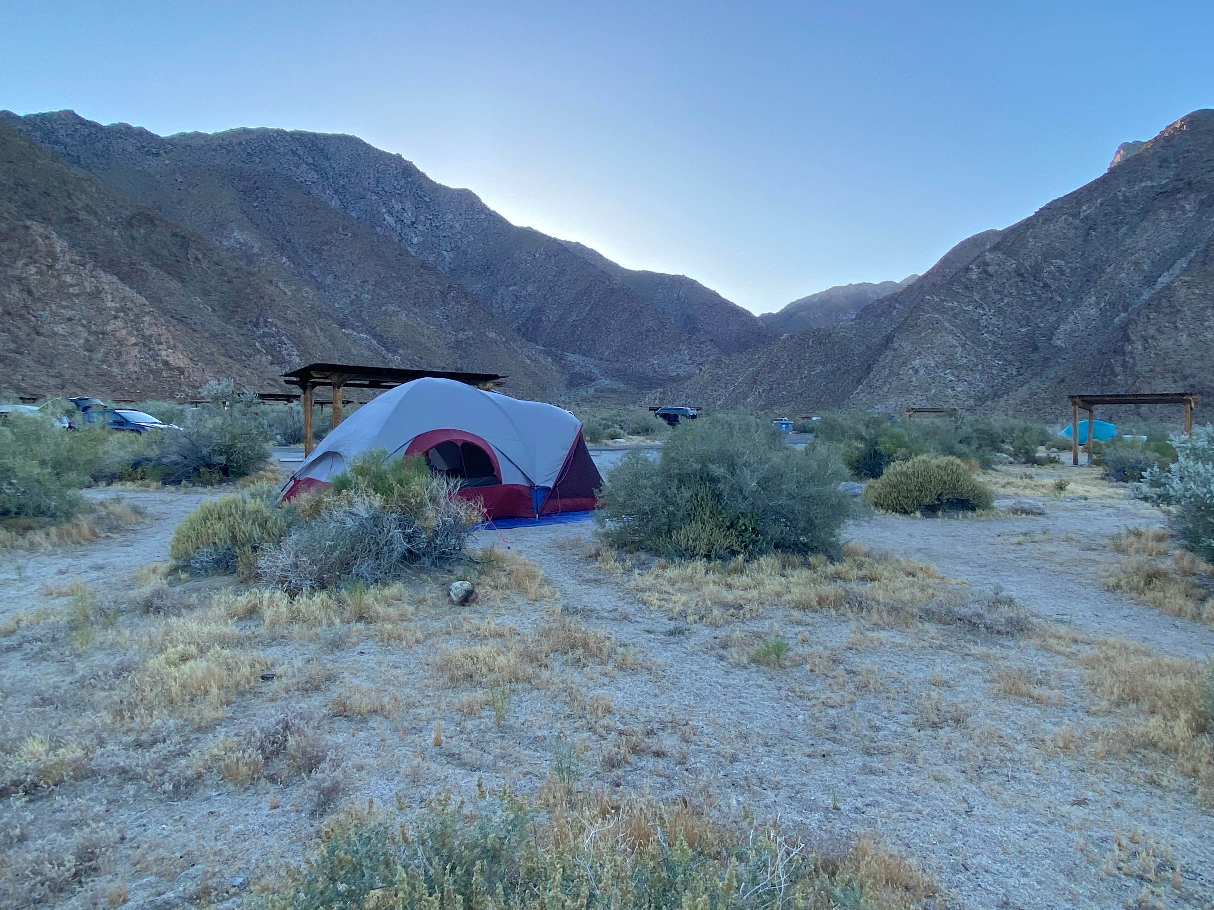 Johnnie W.'s photo at Borrego Palm Canyon Campground — Anza-Borrego Desert State Park near Borrego Springs, CA