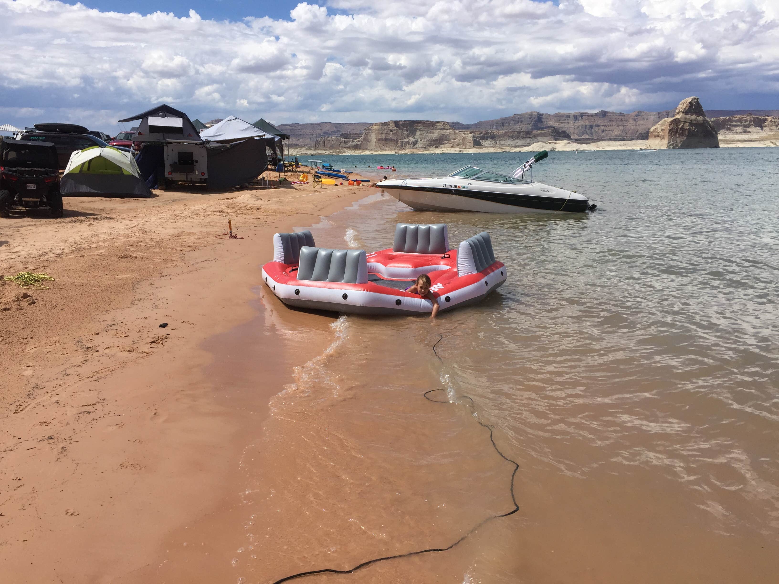 David G.'s photo at Lone Rock Beach Primitive Camping Area — Glen Canyon National Recreation Area near Lake Powell, UT