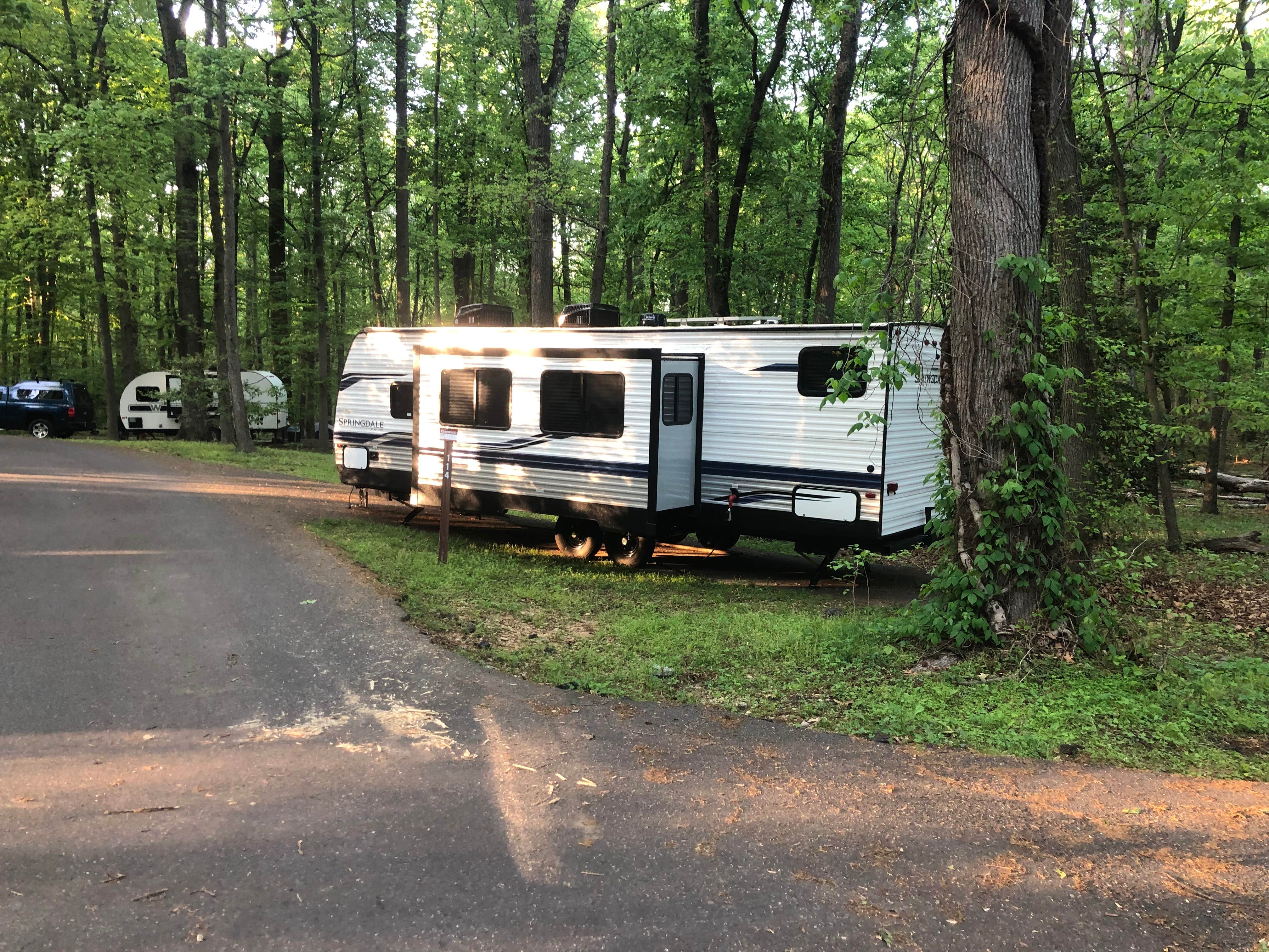 Roger W.'s photo of rv camping at Greenbelt Park Campground — Greenbelt Park near Bowie, MD