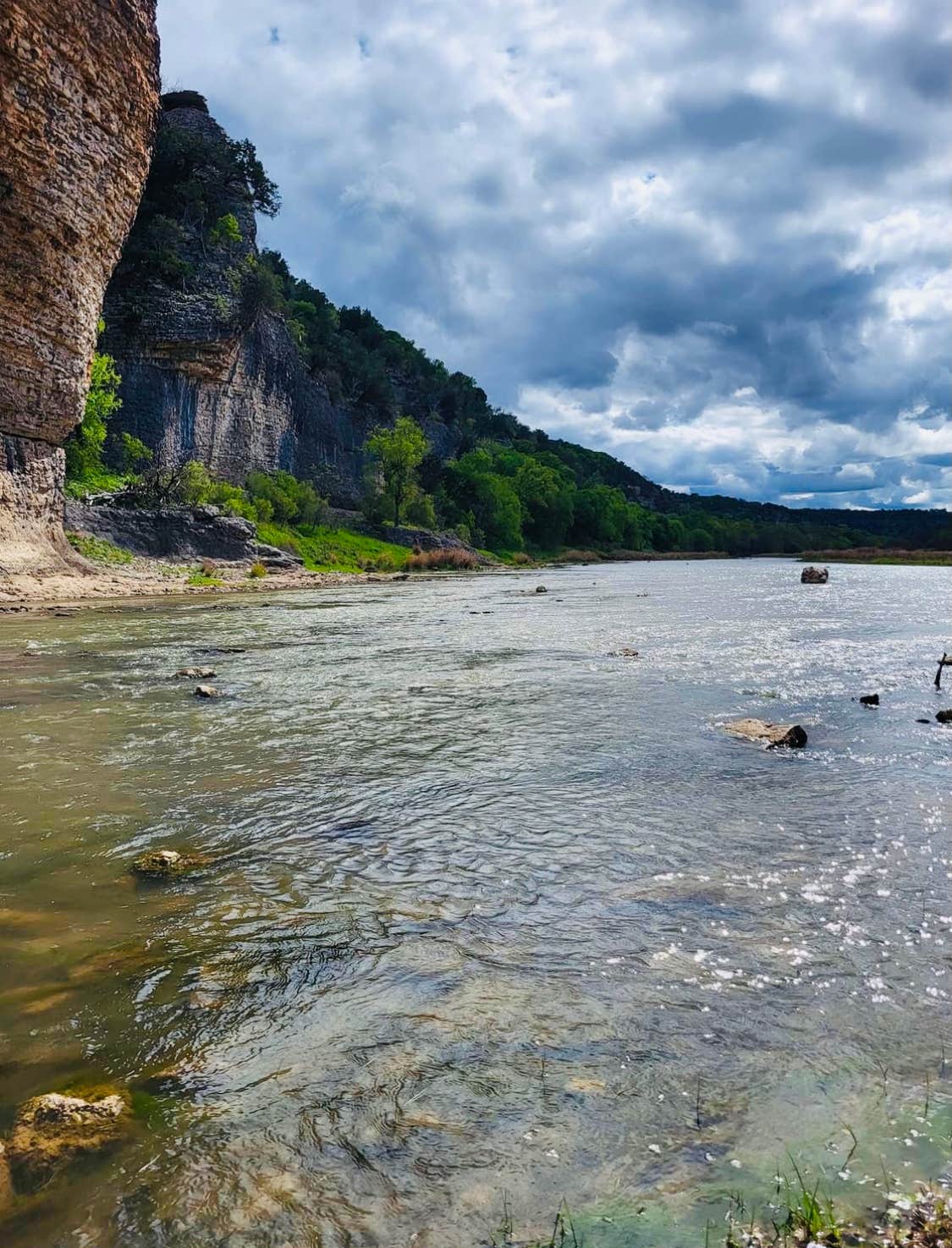 Michael B.'s photo of camping with pets at Barefoot Fishing Camp & RV Park near Copperas Cove, TX