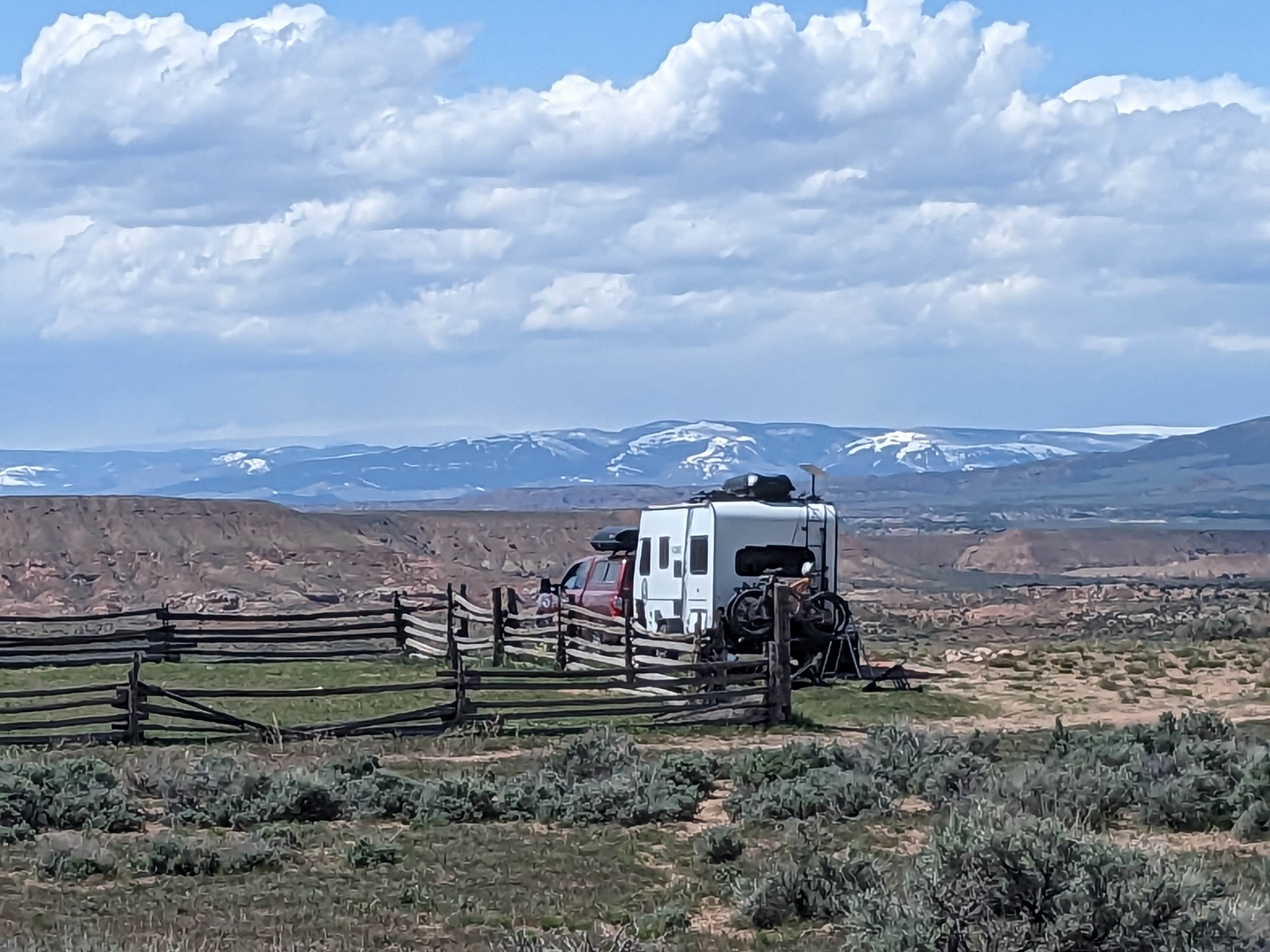 Greg L.'s photo of a dispersed camping area at McCoy Flats MTB Trailhead near Duchesne, UT