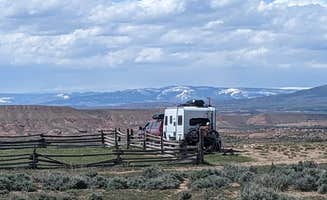 Greg L.'s photo of a dispersed camping area at McCoy Flats MTB Trailhead near Vernal, UT